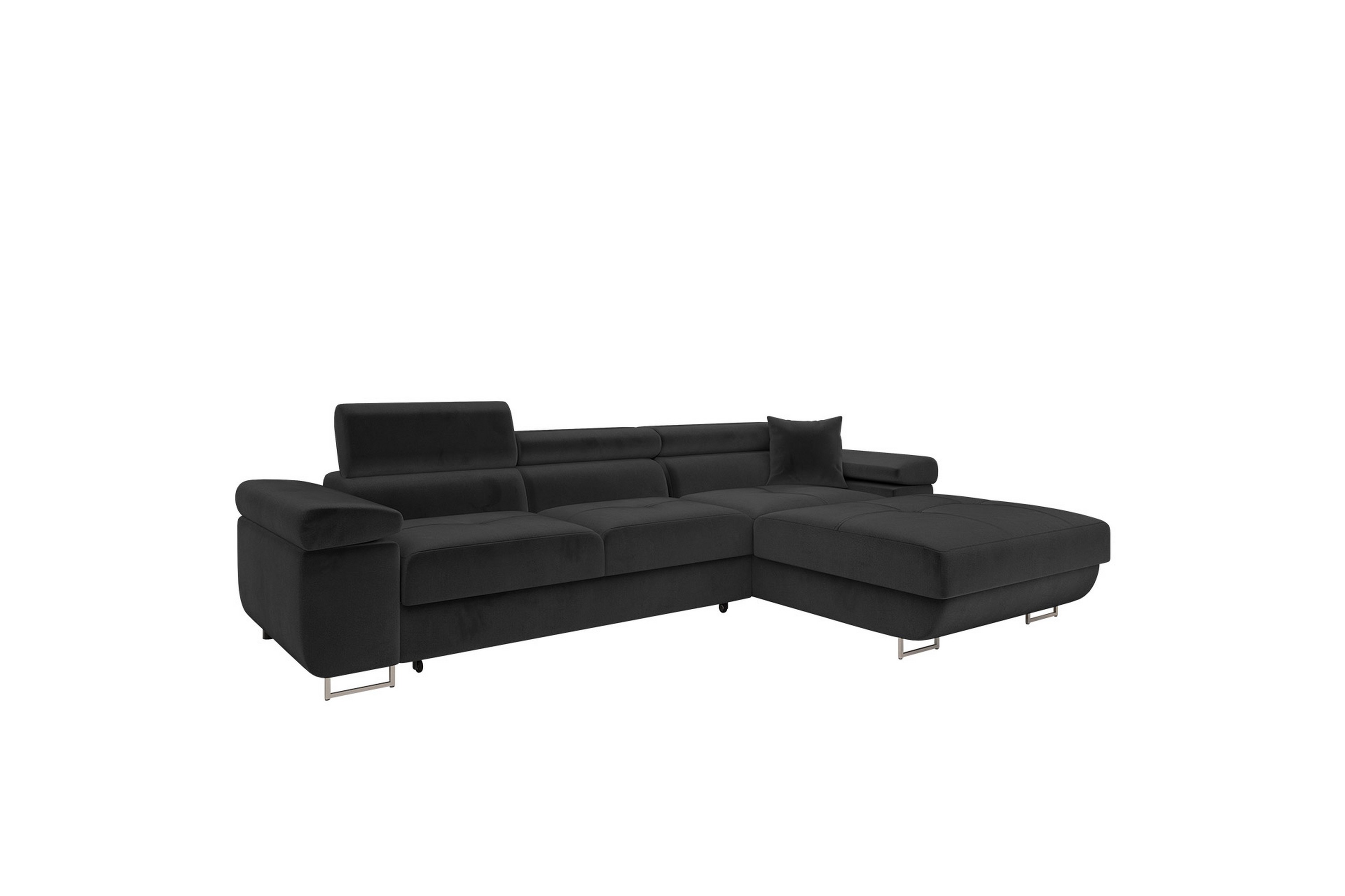 Gabina Soffa med Divan 3-sits Svart