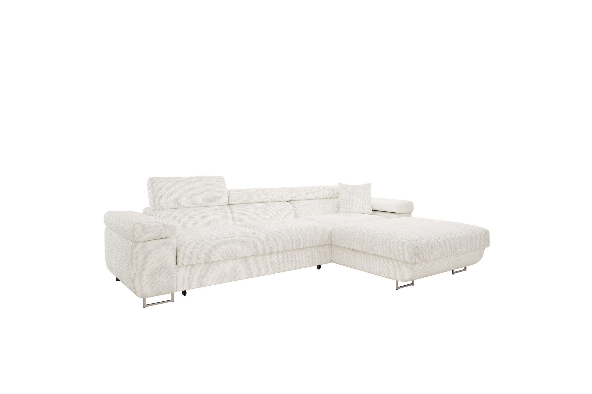 Gabina Soffa med Divan 3-sits - Vit