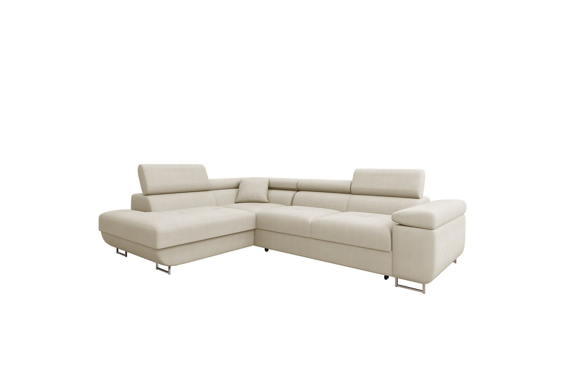 Gabina Soffa med Sch&auml;slong 3-sits - Beige