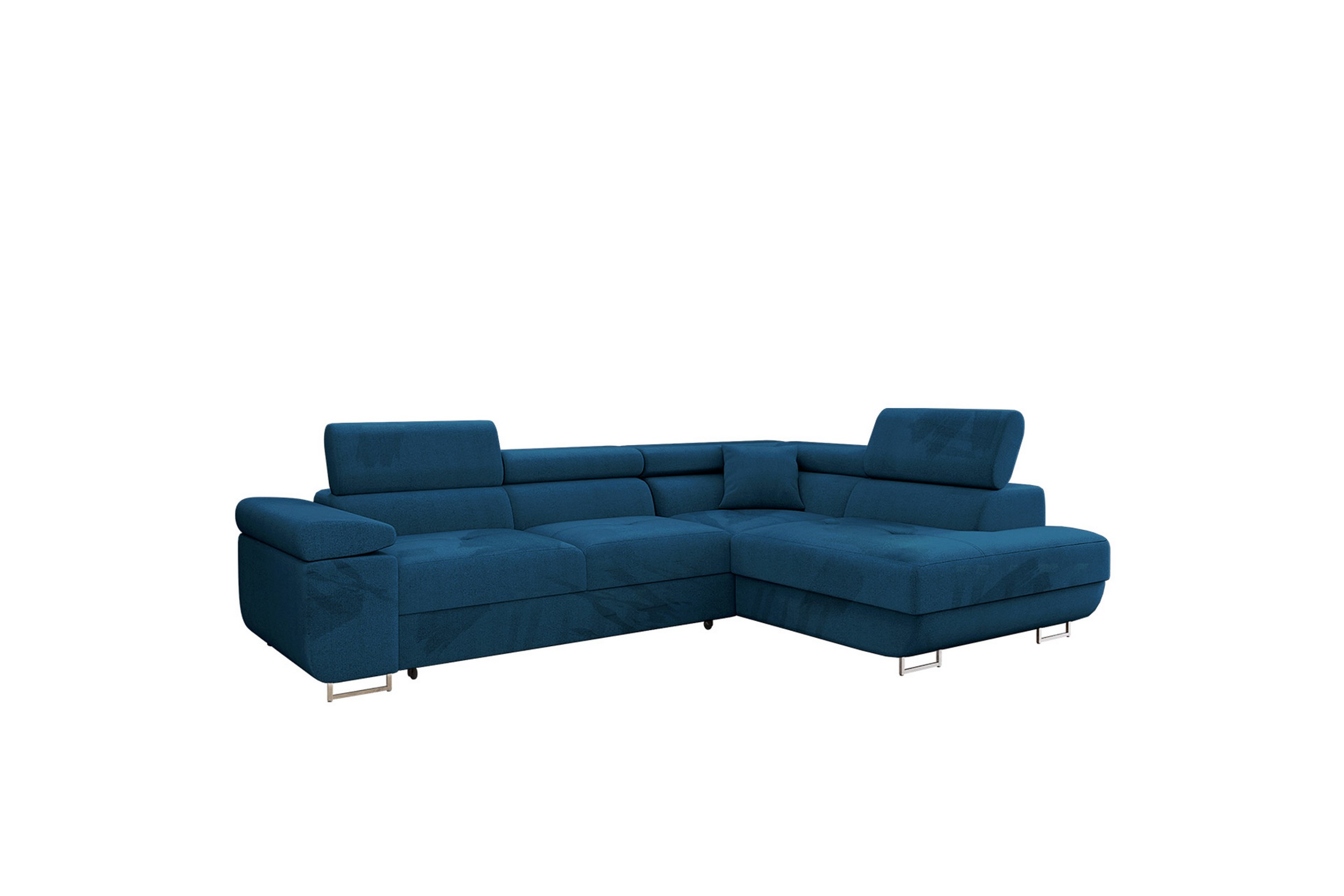 Gabina Soffa med Schäslong 3-sits Blå