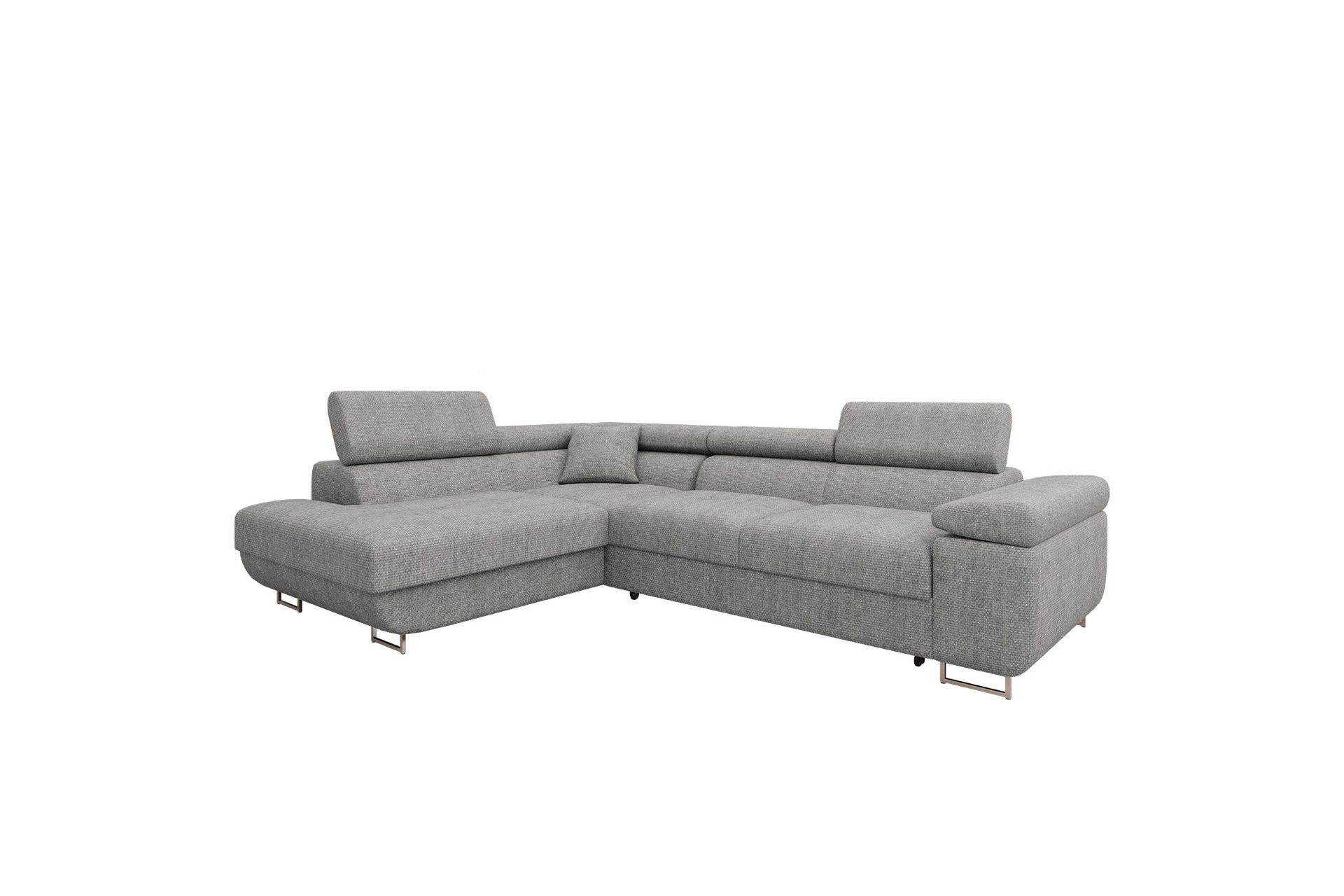 Gabina Soffa med Sch&auml;slong 3-sits - Gr&aring;