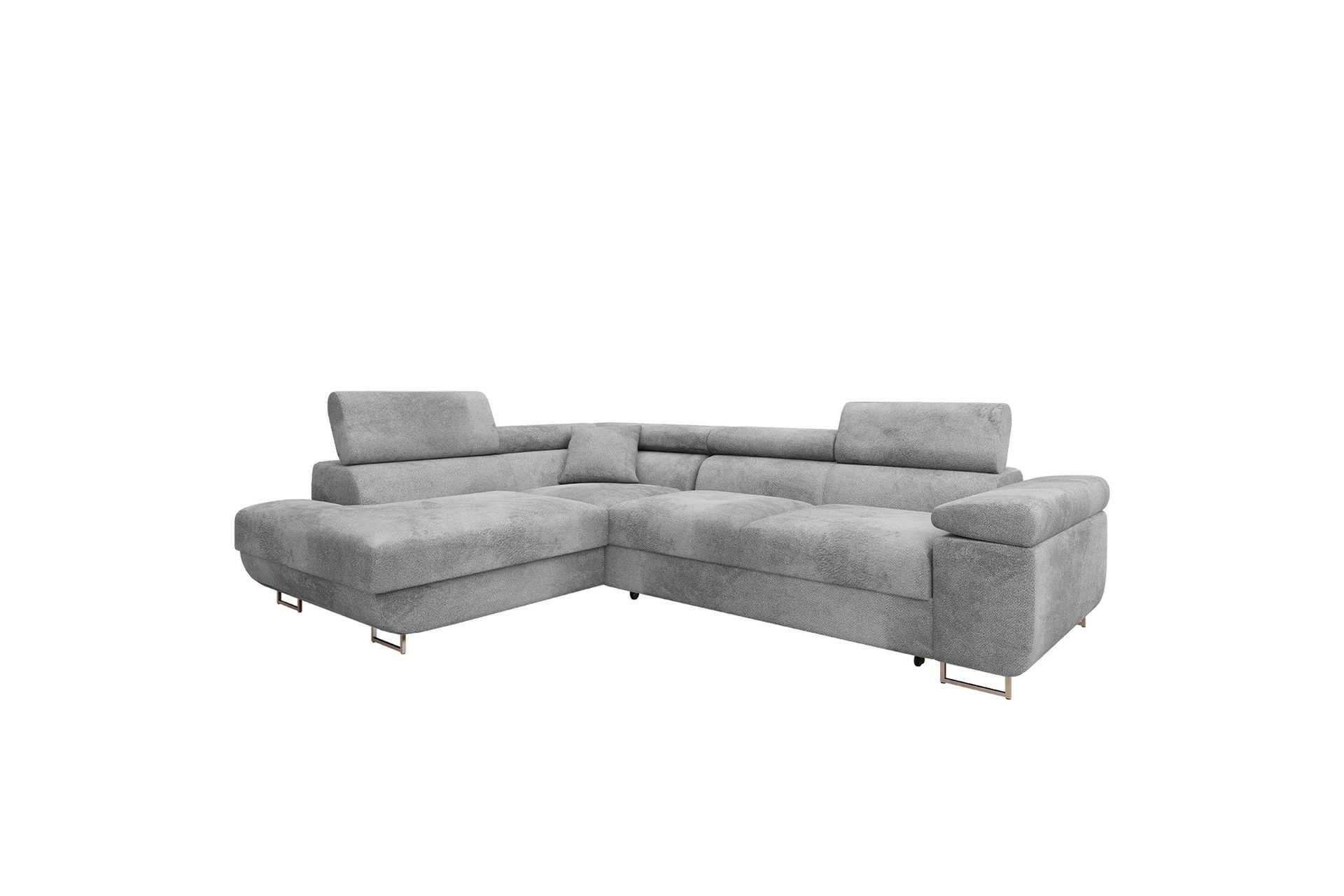 Gabina Soffa med Sch&auml;slong 3-sits - Gr&aring;