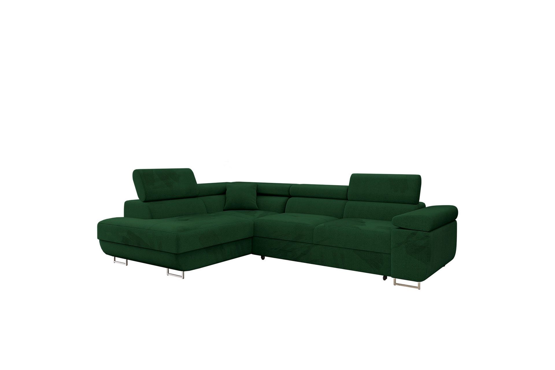 Gabina Soffa med Sch&auml;slong 3-sits - Gr&ouml;n