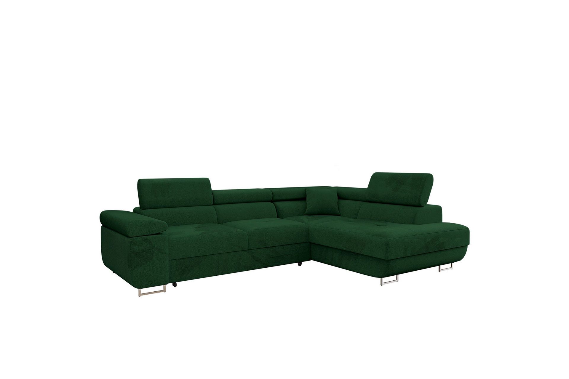 Gabina Soffa med Sch&auml;slong 3-sits - Gr&ouml;n