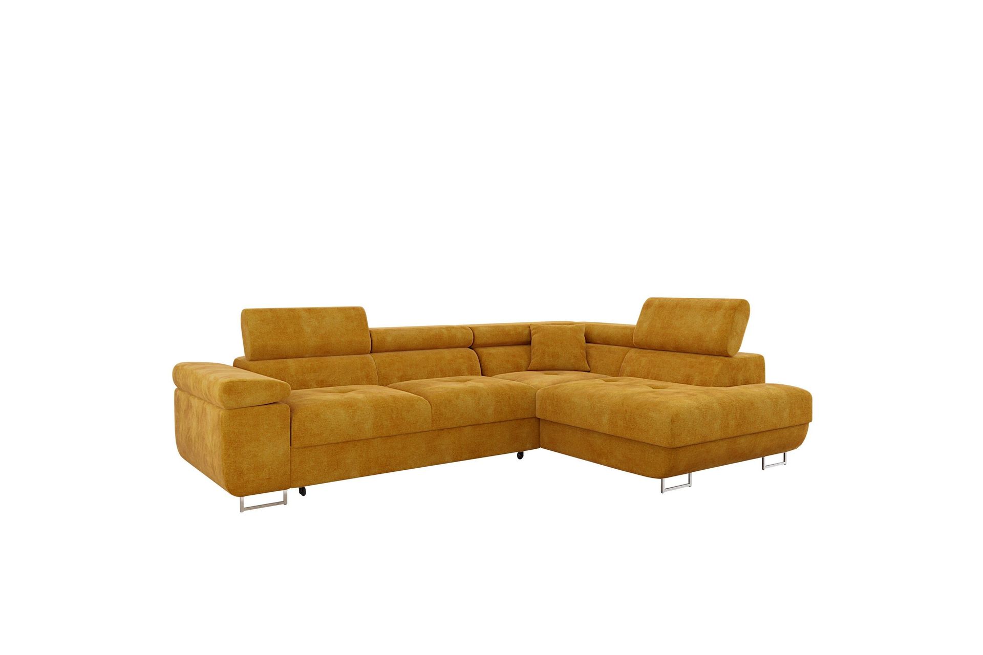 Gabina Soffa med Sch&auml;slong 3-sits - Gul
