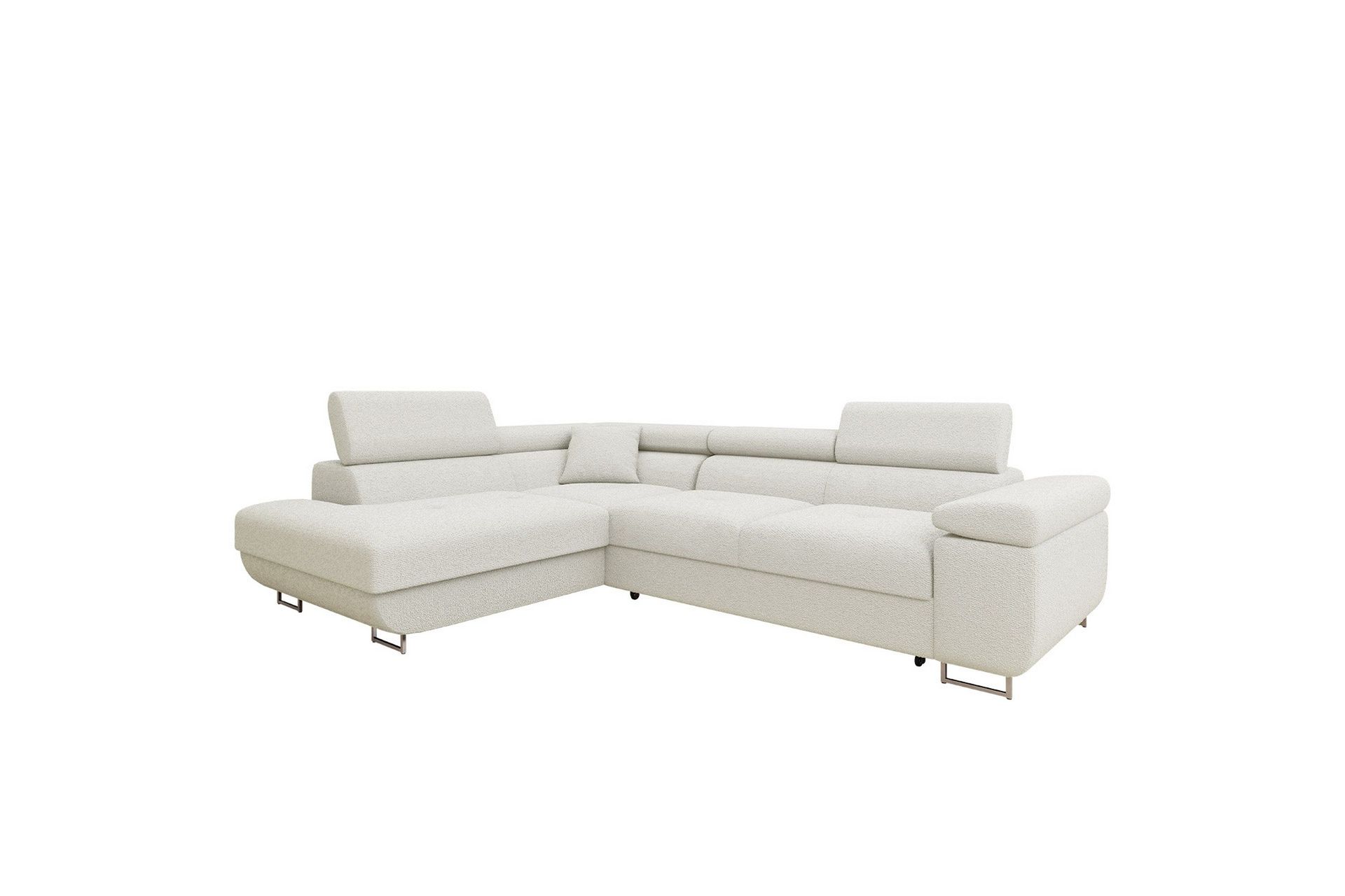Gabina Soffa med Sch&auml;slong 3-sits - Vit