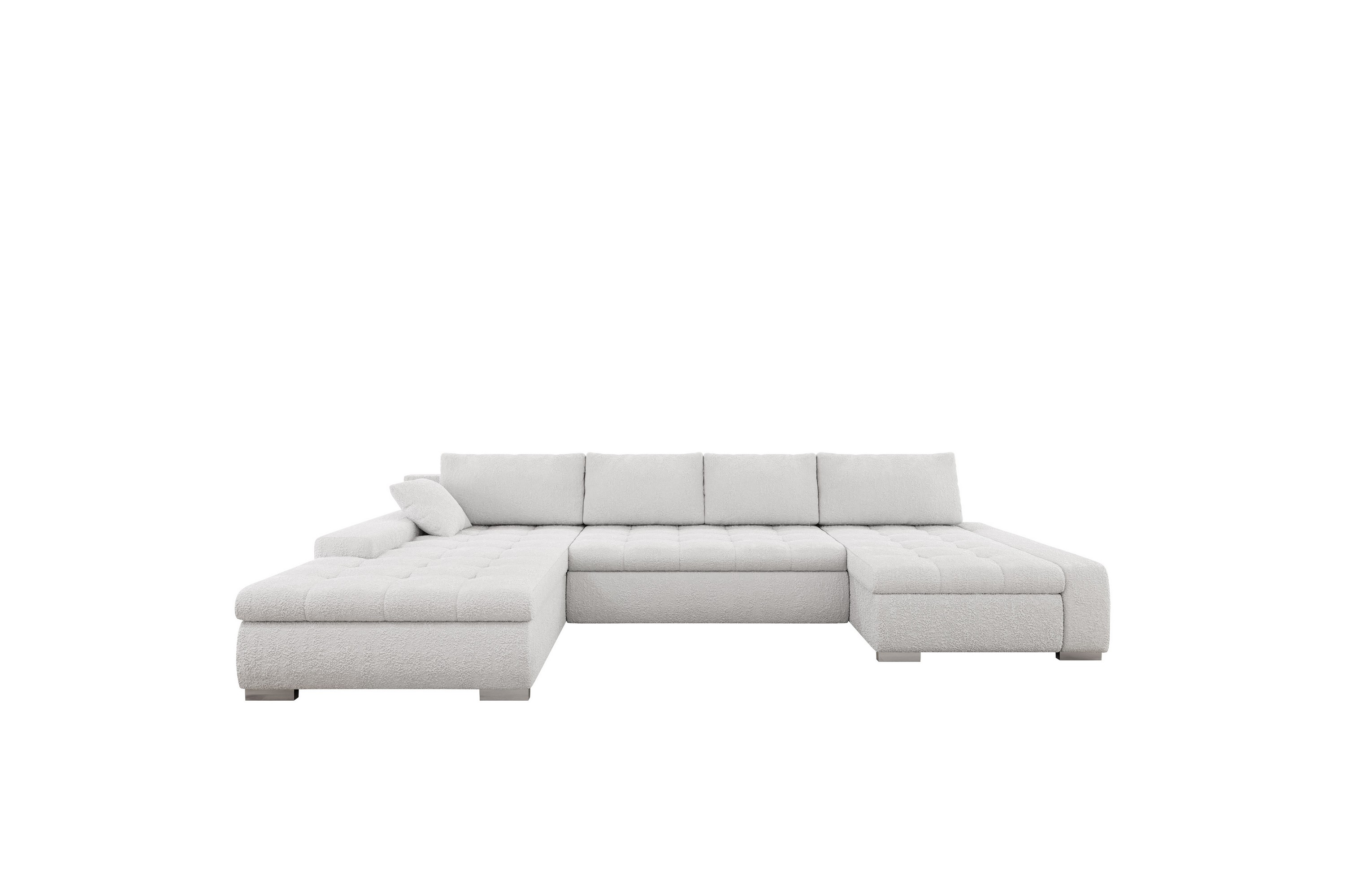 Gamal Soffa Dubbeldivan 4-sits Vit
