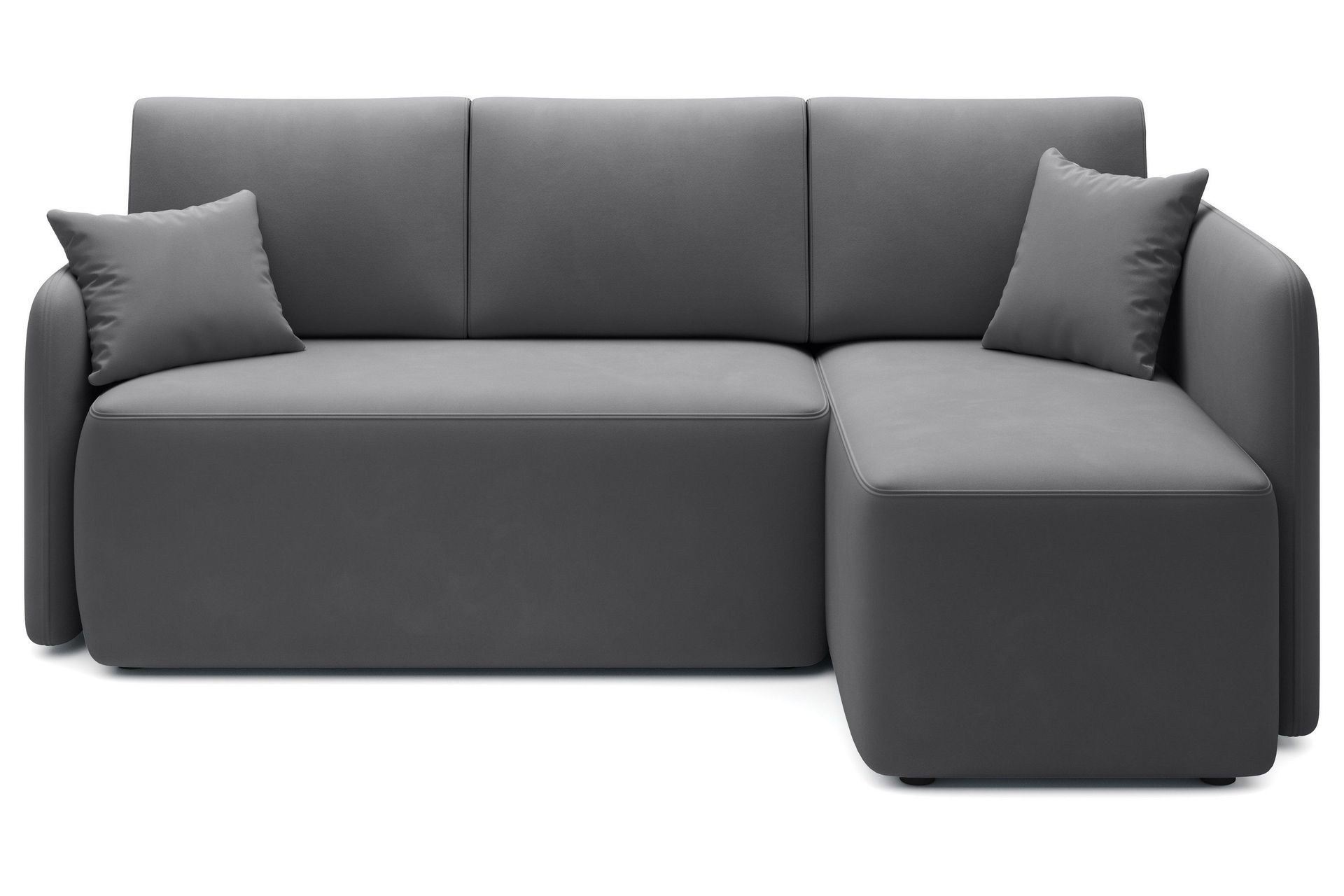 Hadson 3-sits Soffa med Divan - M&ouml;rkgr&aring;