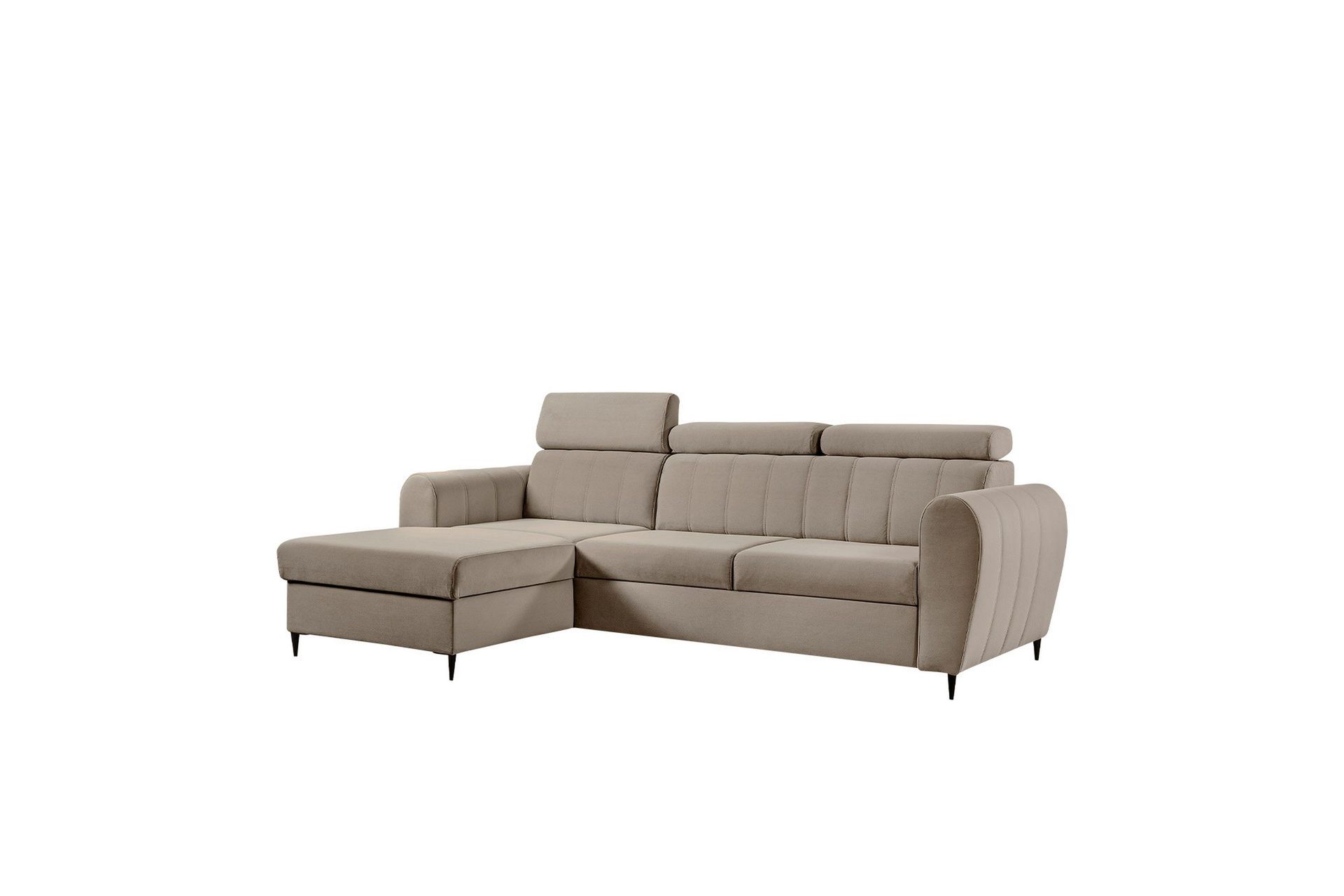 Hoffman Soffa med Divan 3-sits - Beige