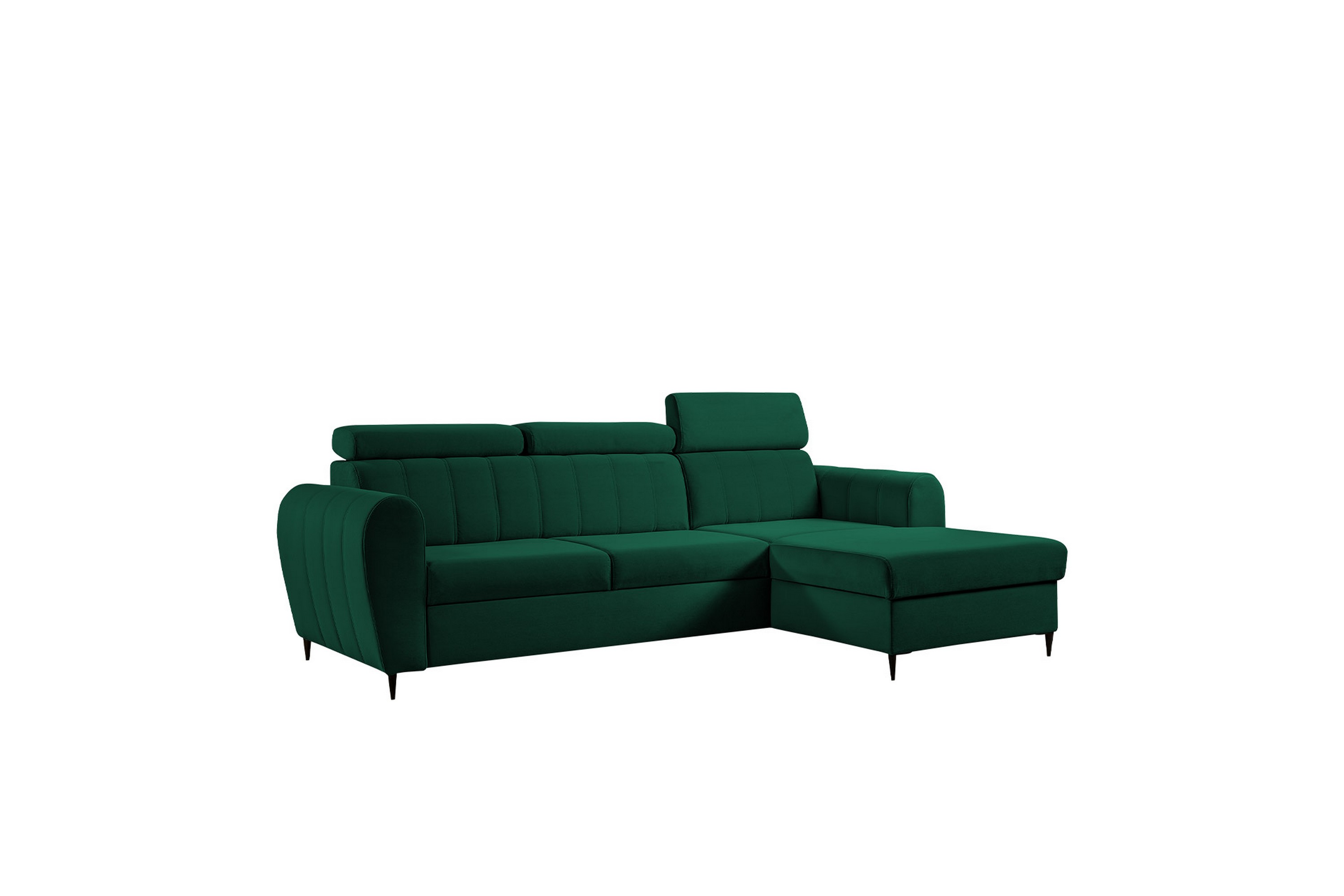 Hoffman Soffa med Divan 3-sits Grön