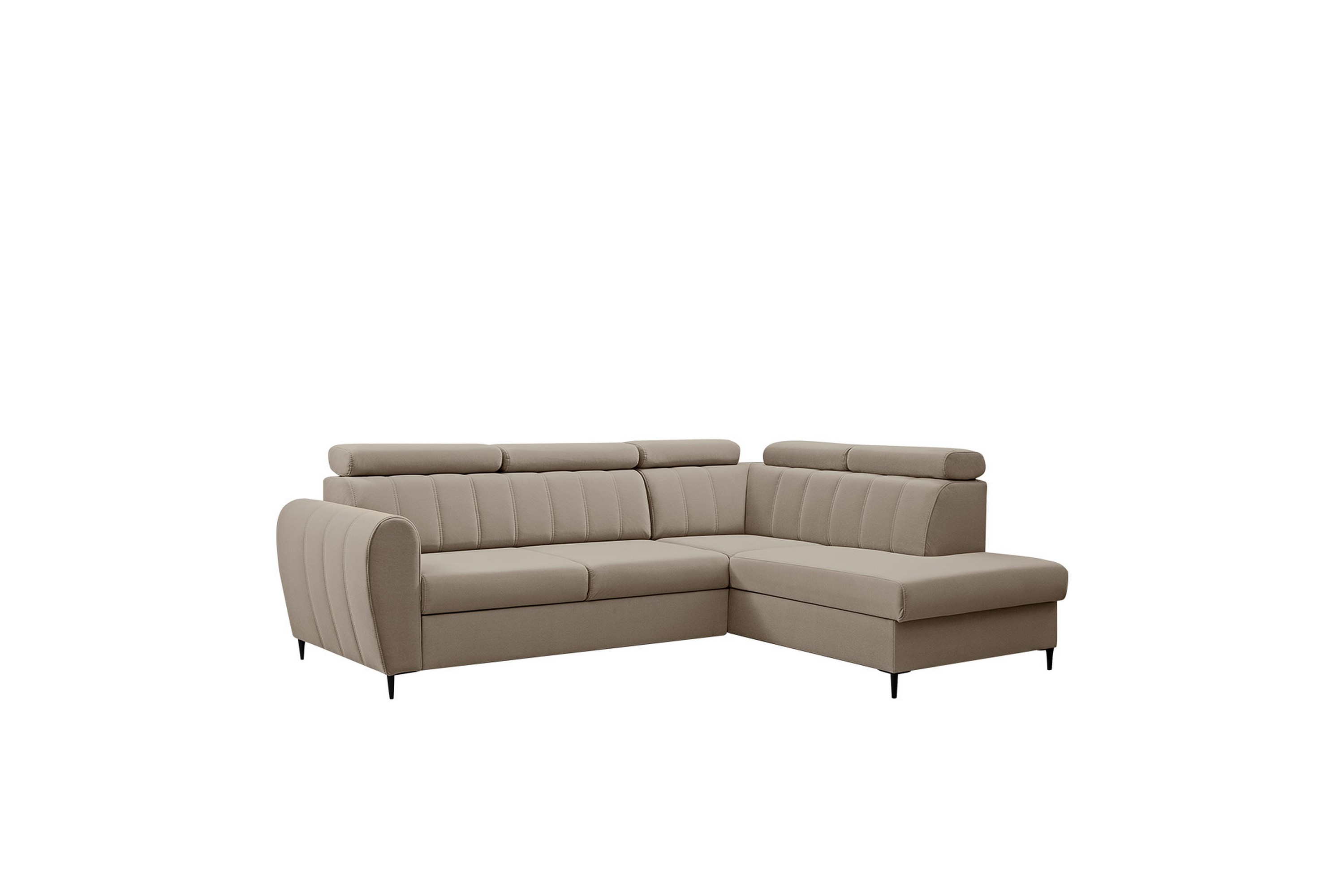 Hoffman Soffa med Schäslong 3-sits Beige