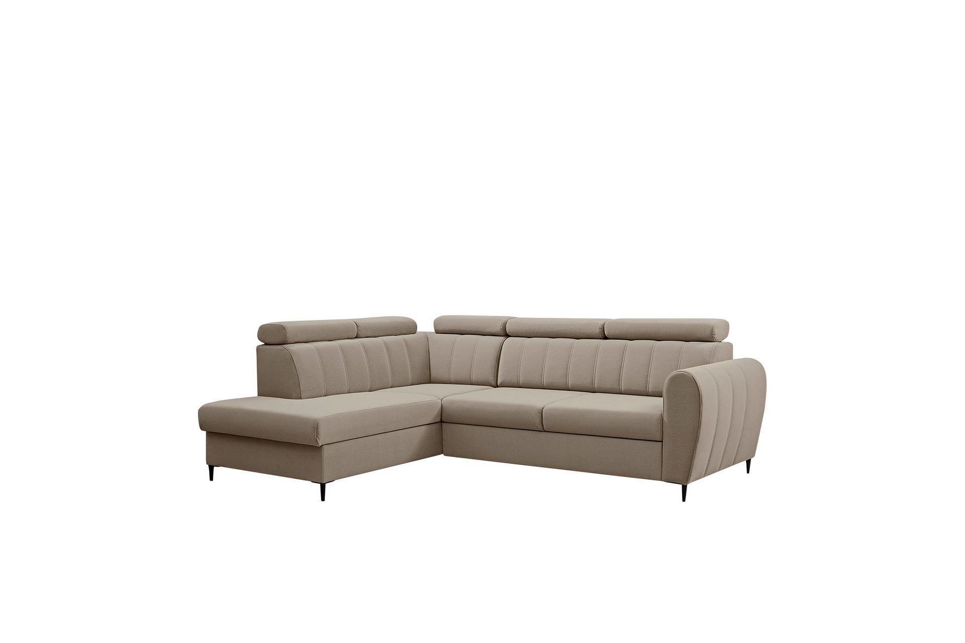Hoffman Soffa med Sch&auml;slong 3-sits - Beige