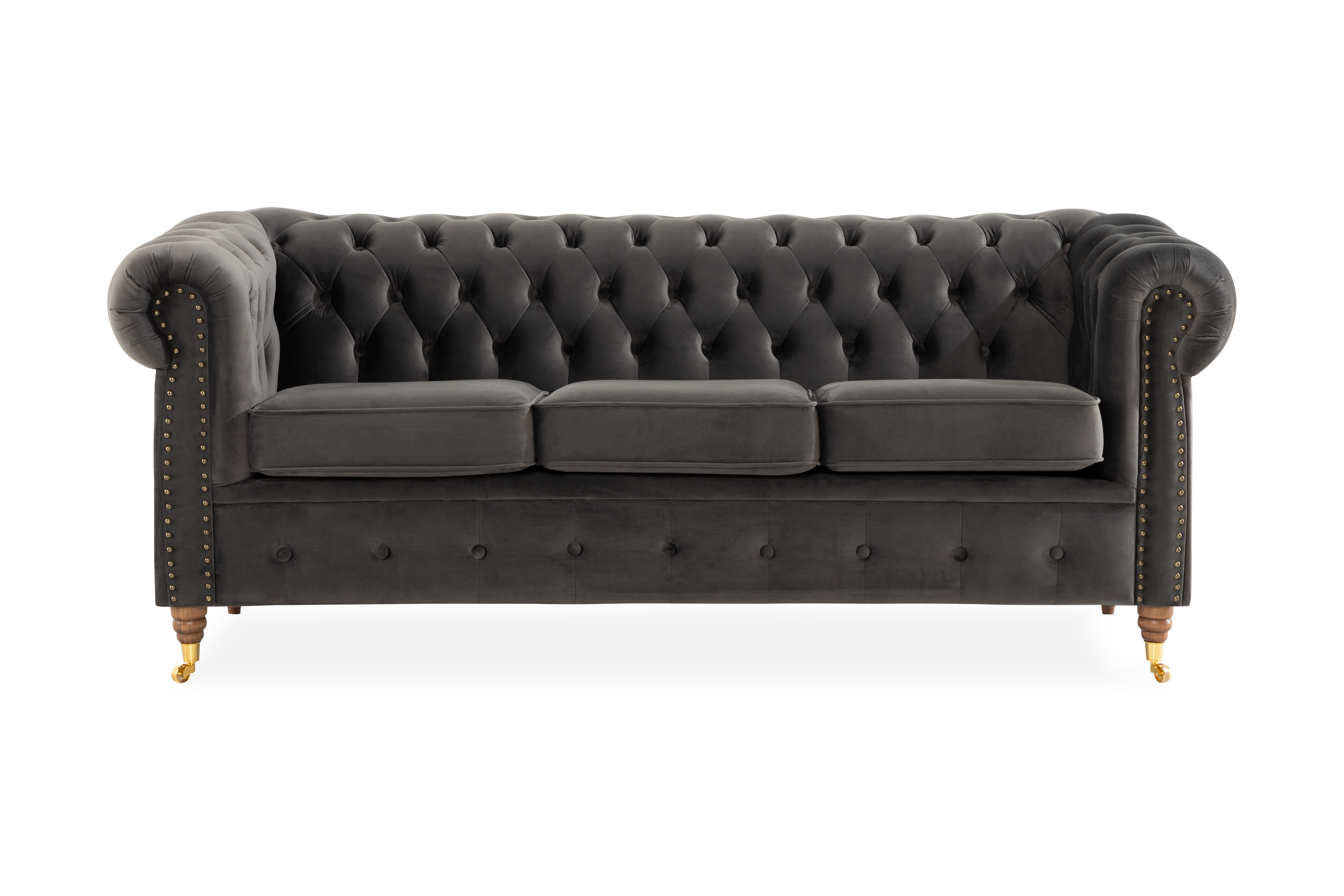 3-sits Soffa Chester Deluxe Grå