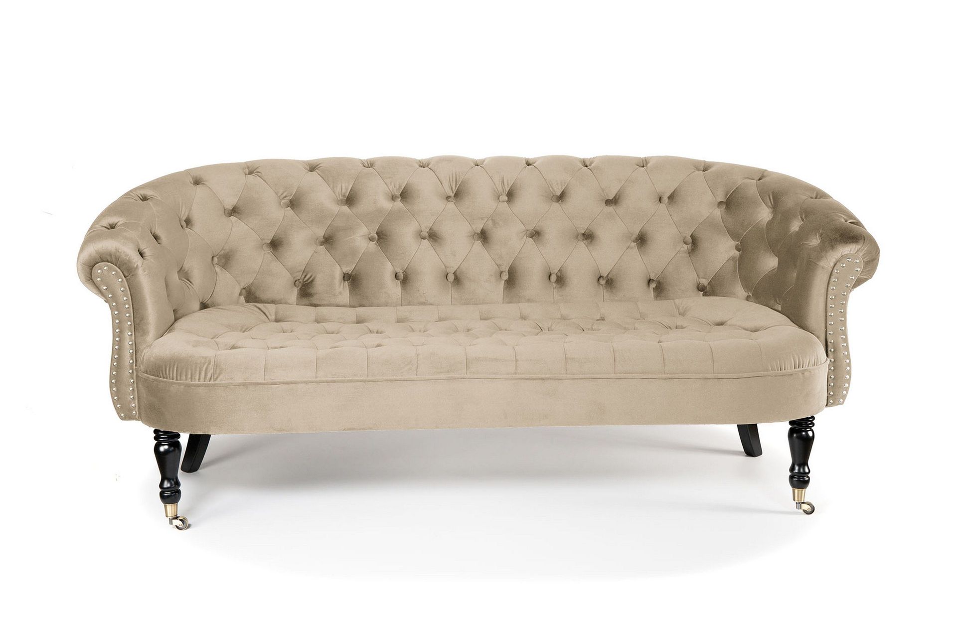 Chesterfield Ludovic Soffa 3-sits - Beige
