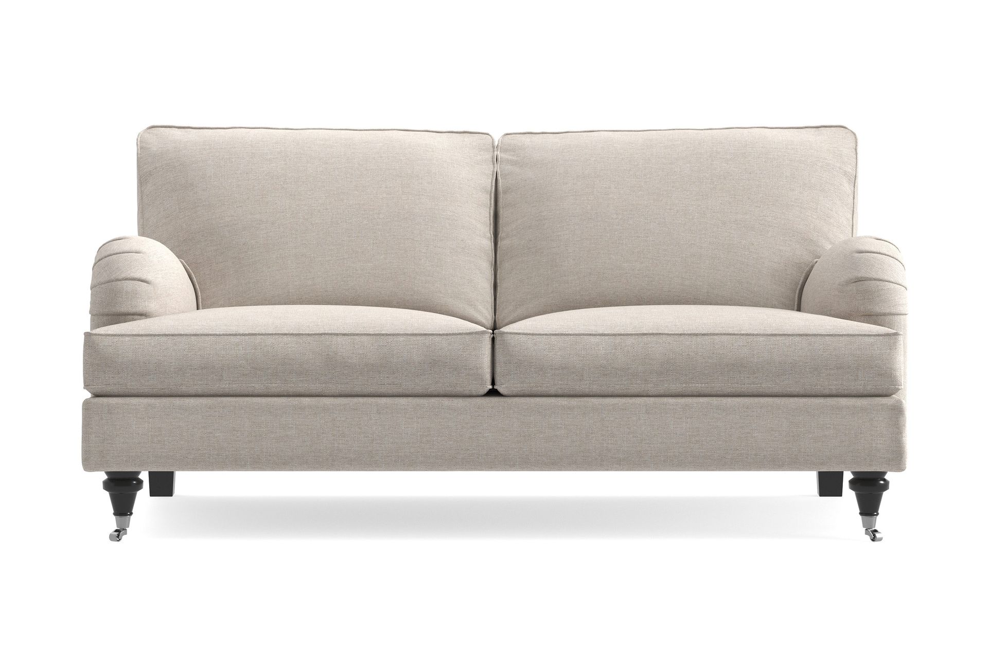 Howard Classic 2-sits Tygsoffa - Beige