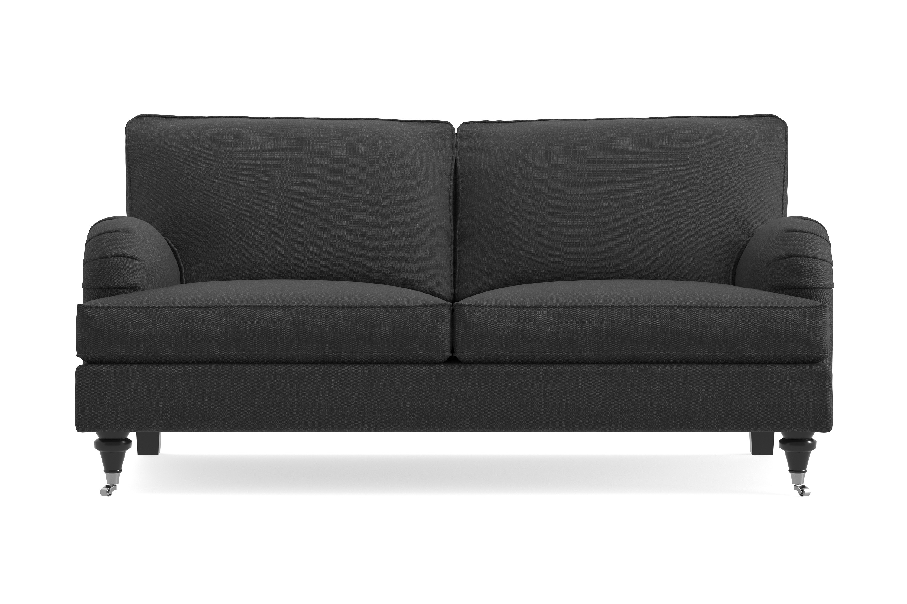 Howard Classic 2-sits Tygsoffa Mörkgrå