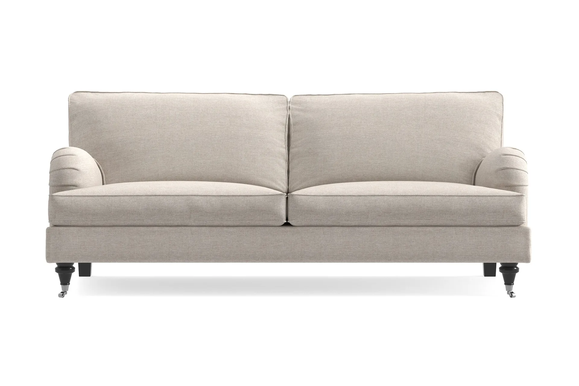 Howard Classic 3-sits Tygsoffa - Beige