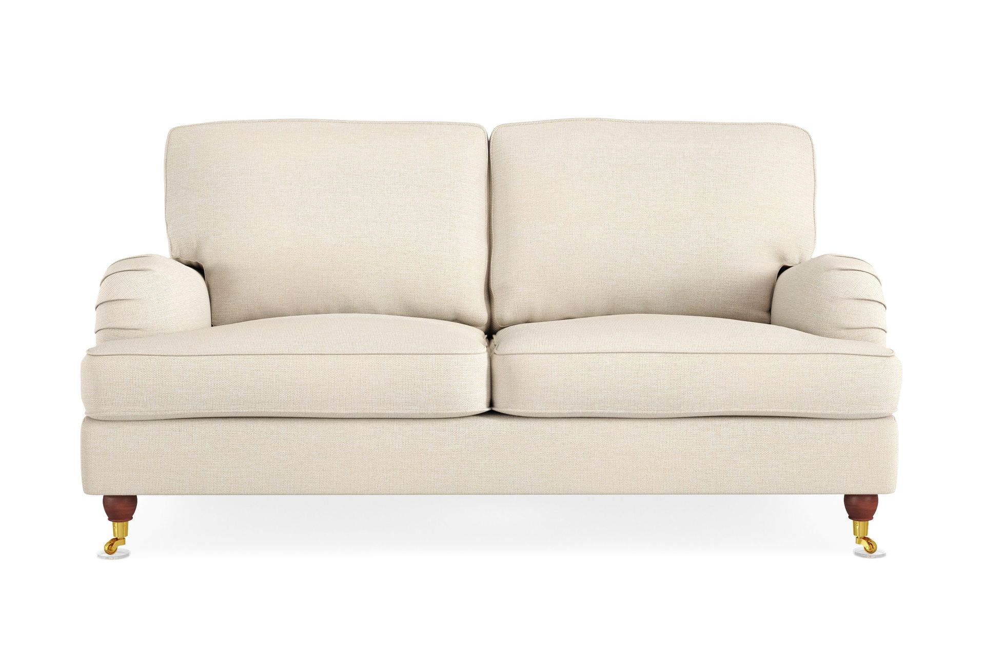 howard lyx 2-sits tygsoffa - beige