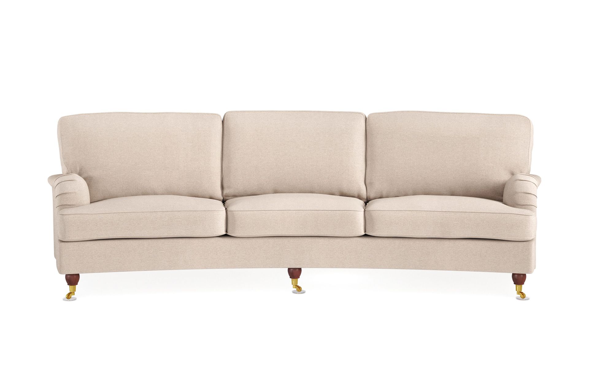 Howard Lyx 4-sits Sv&auml;ngd Tygsoffa - Beige