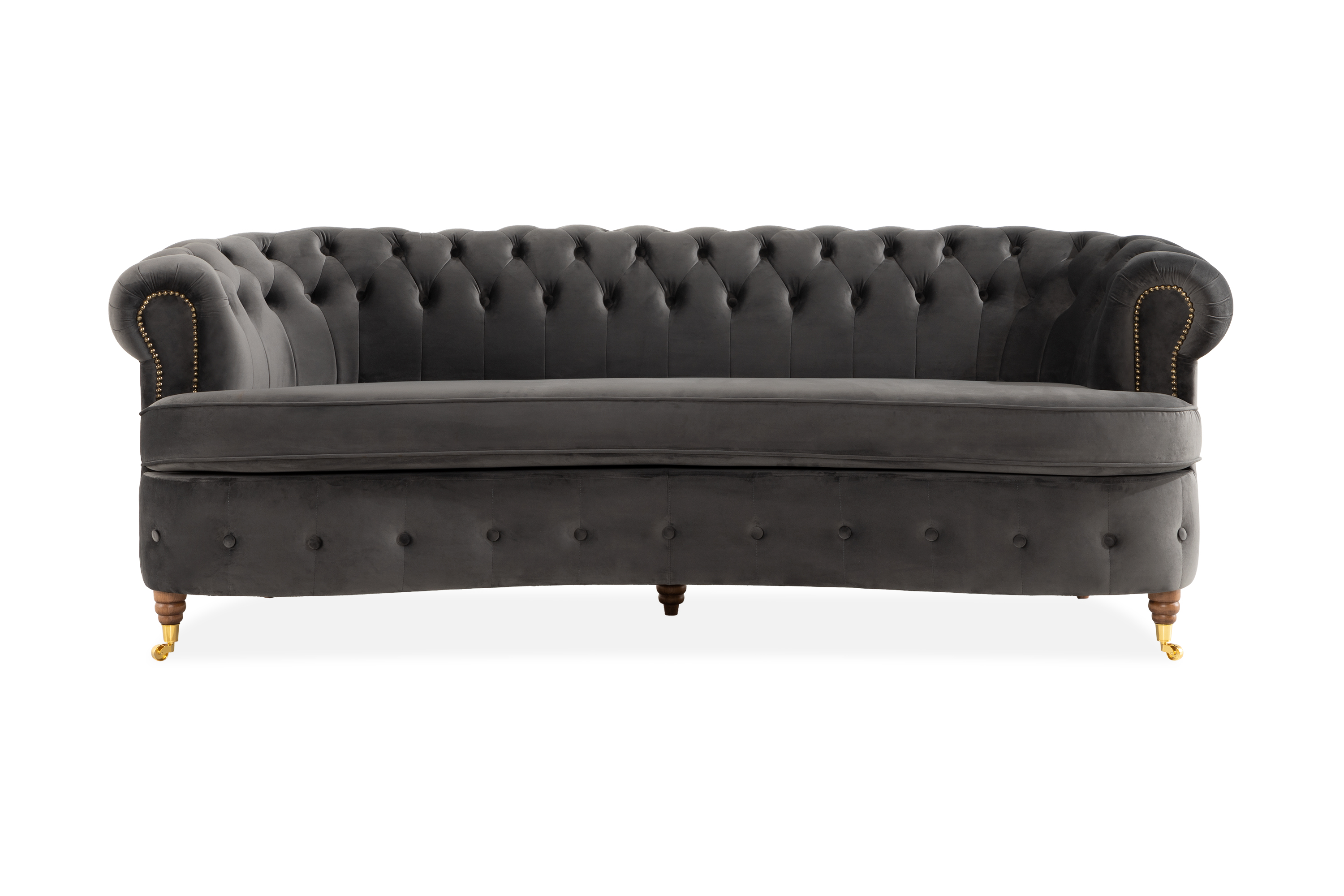 Soffa Chester Deluxe Svängd - Grå 10773