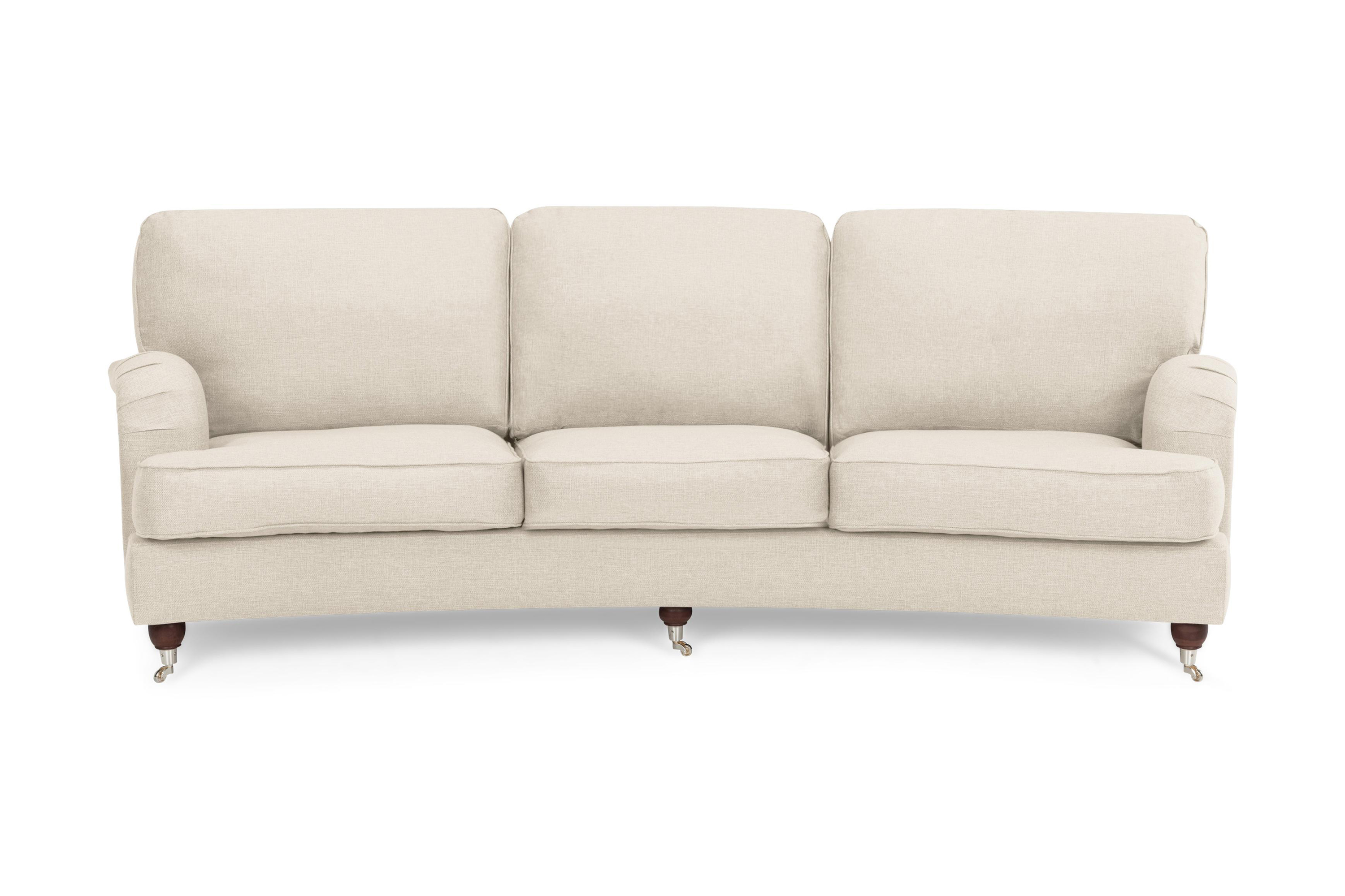 Bloomington Soffa Howard Oxford 4-sits Svängd - Beige 220-10-134360