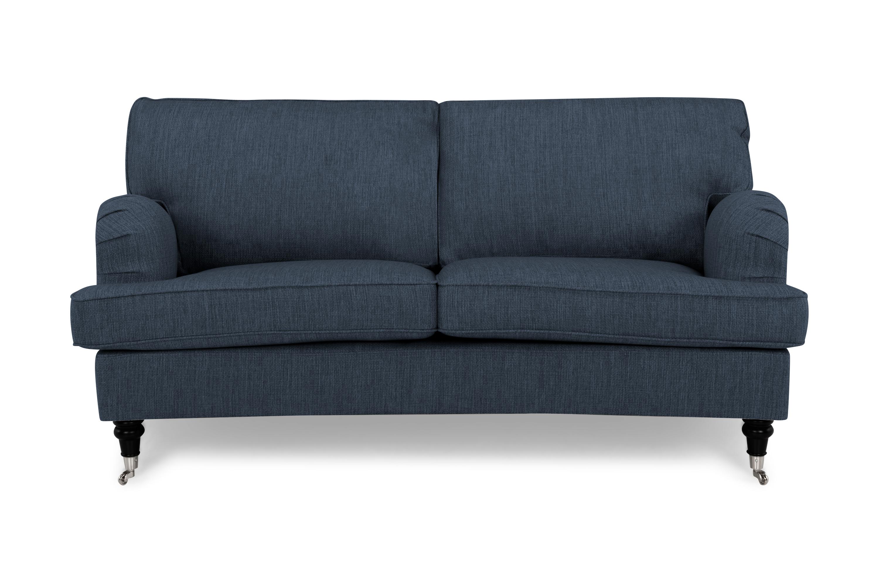 Soffa Oxford Classic 2-sits Svängd - Mörkblå 220-10-141838