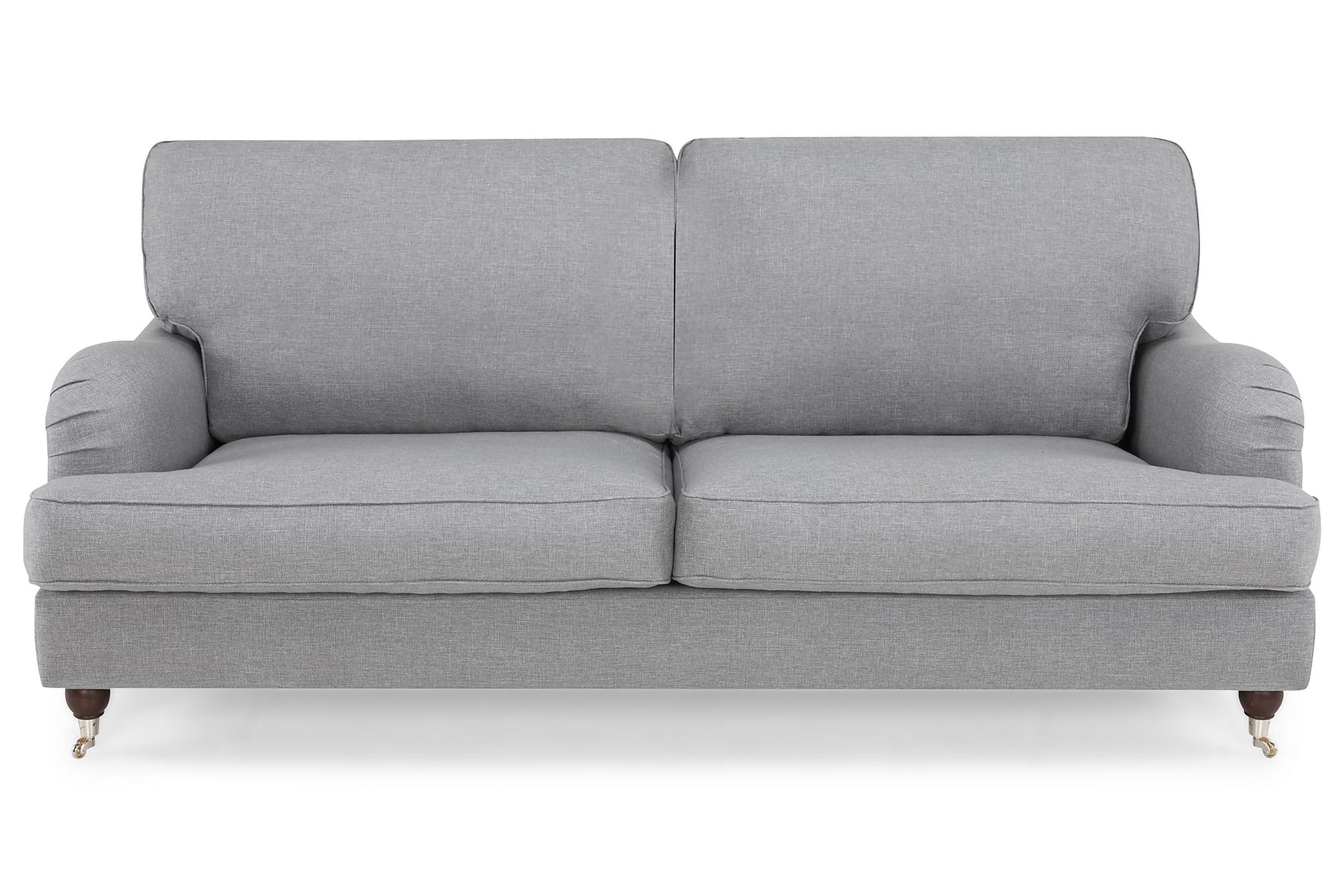 Soffa Oxford Lyx 3-sits - Mörkgrå 1094955