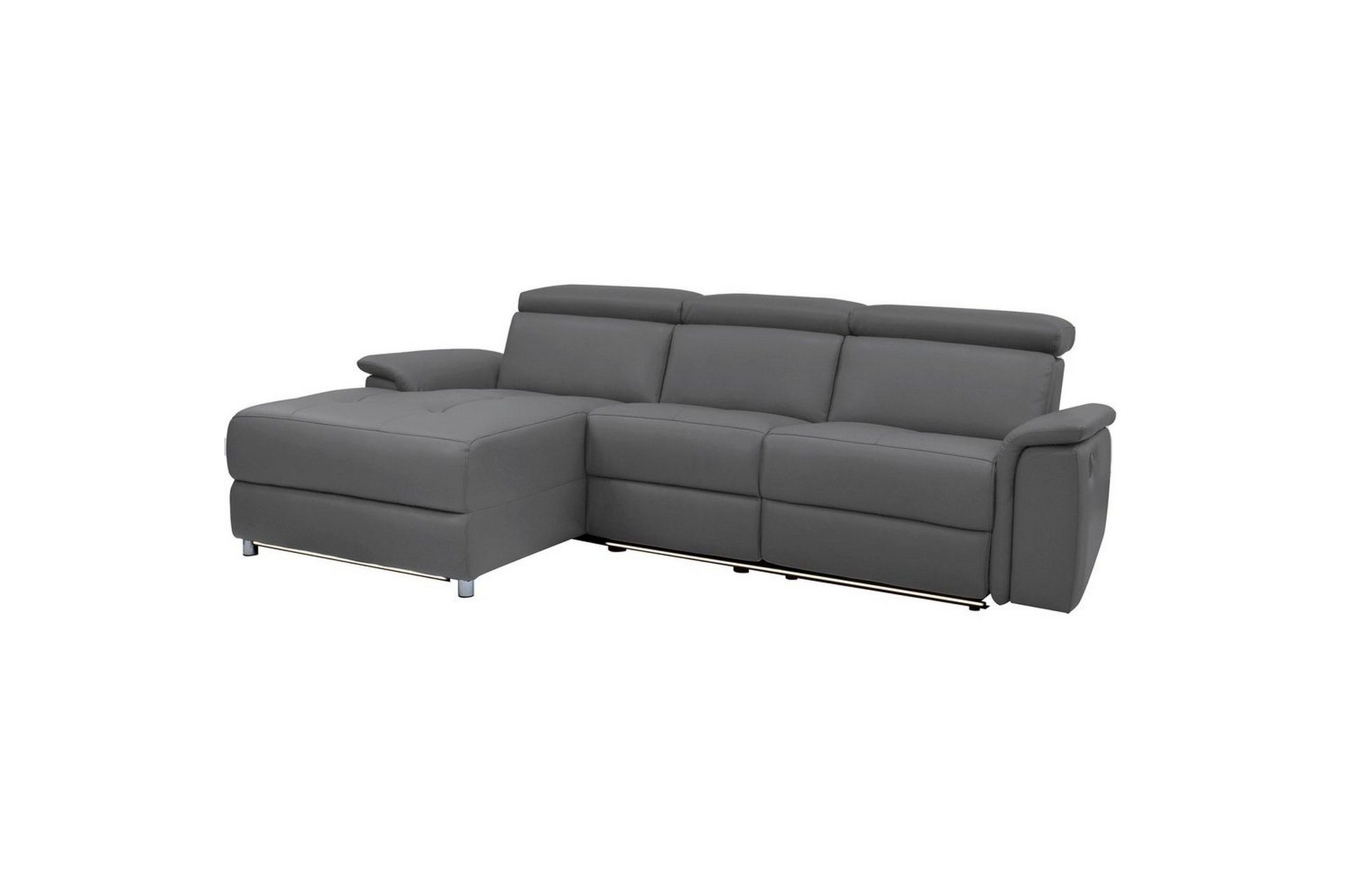 H&ouml;rnsoffa 3-sits Pareli Antracit, Sunday tyg, V&auml;nster Manuell F&aring;t&ouml;lj - Antracit, Sunday tyg, V&auml;nster Manuell F&aring;t&ouml;lj