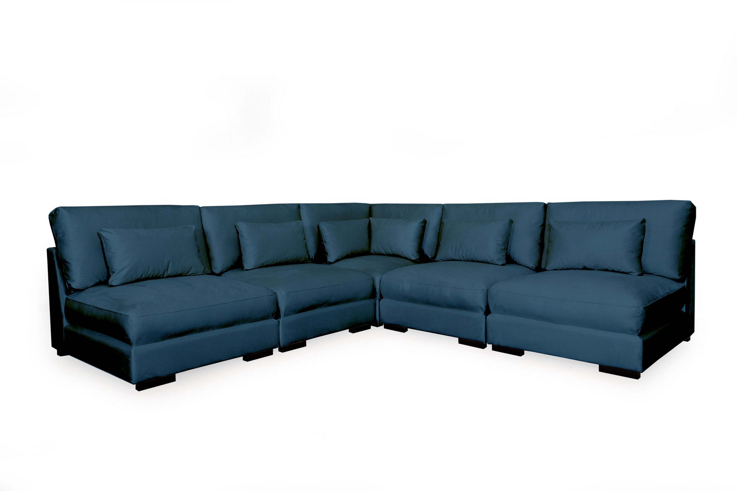 hörnsoffa dubai - blå