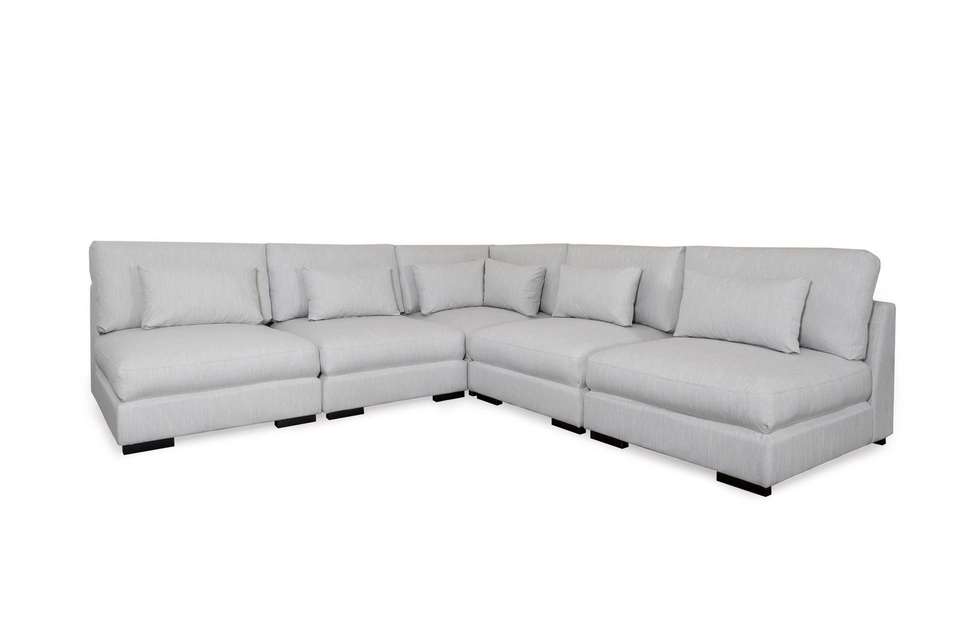 Dubai H&ouml;rnsoffa - Ljusgr&aring;