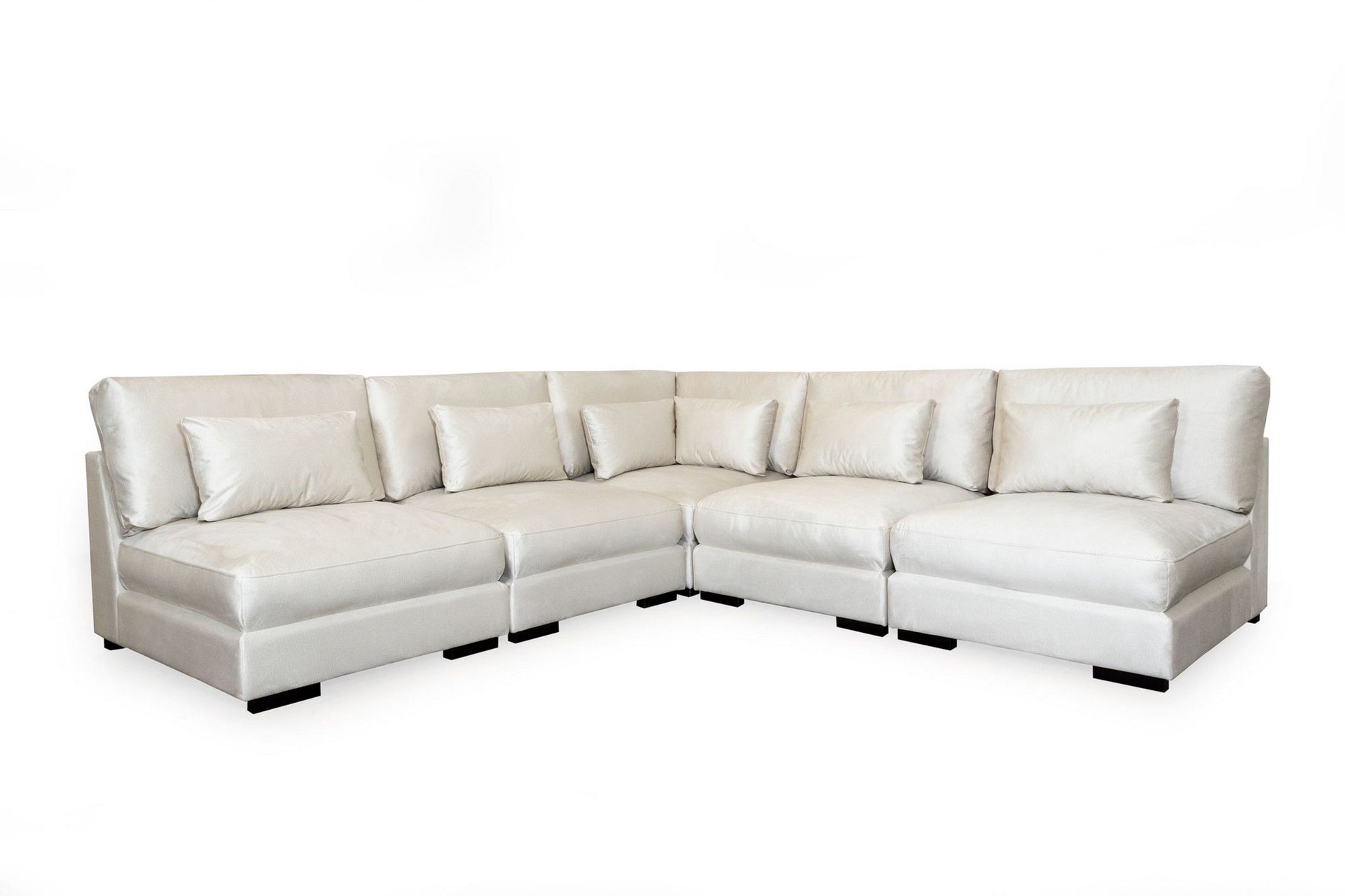 dubai hörnsoffa - vit