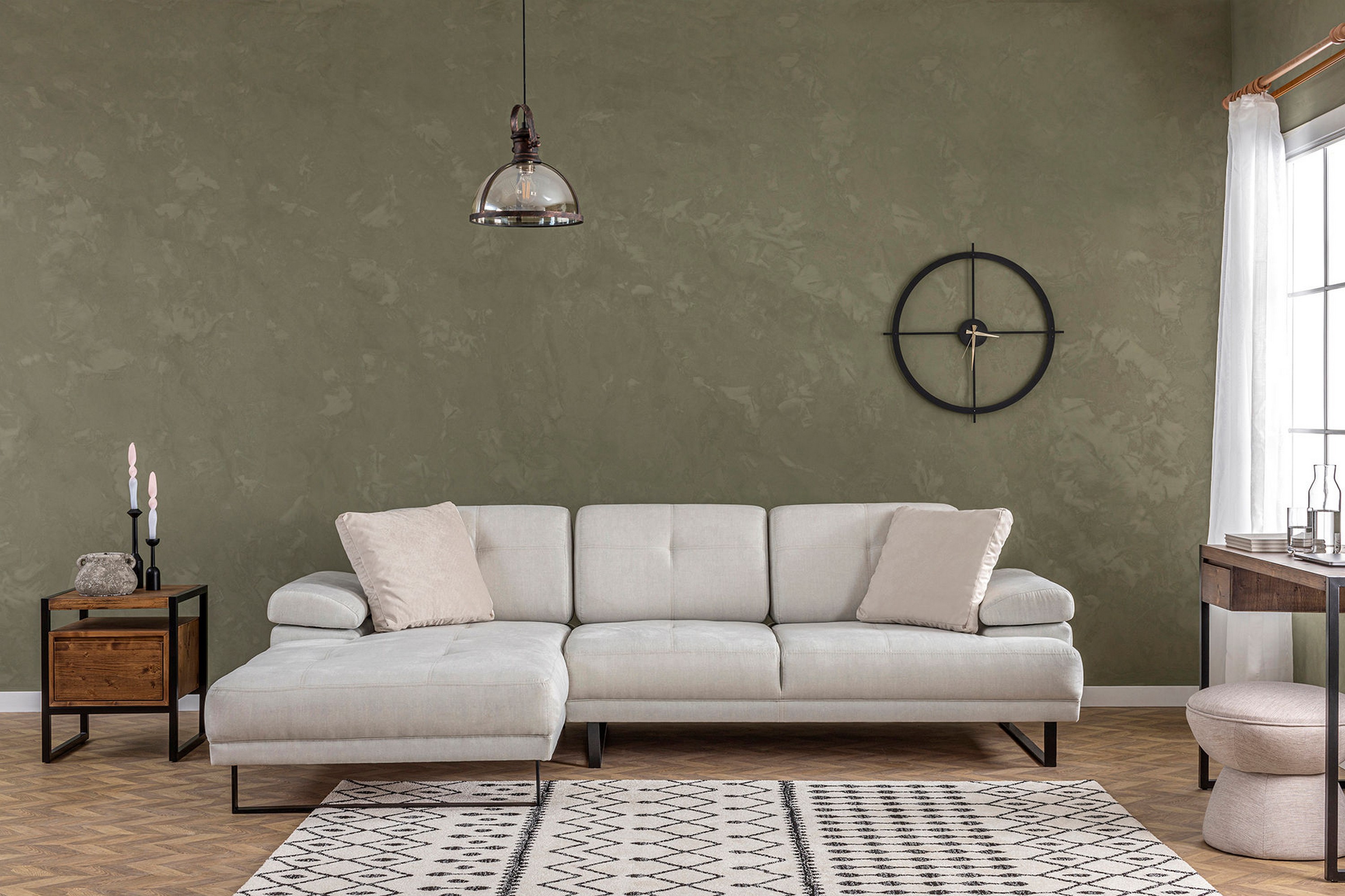 Divansoffa 3-sits Caboolture Beige