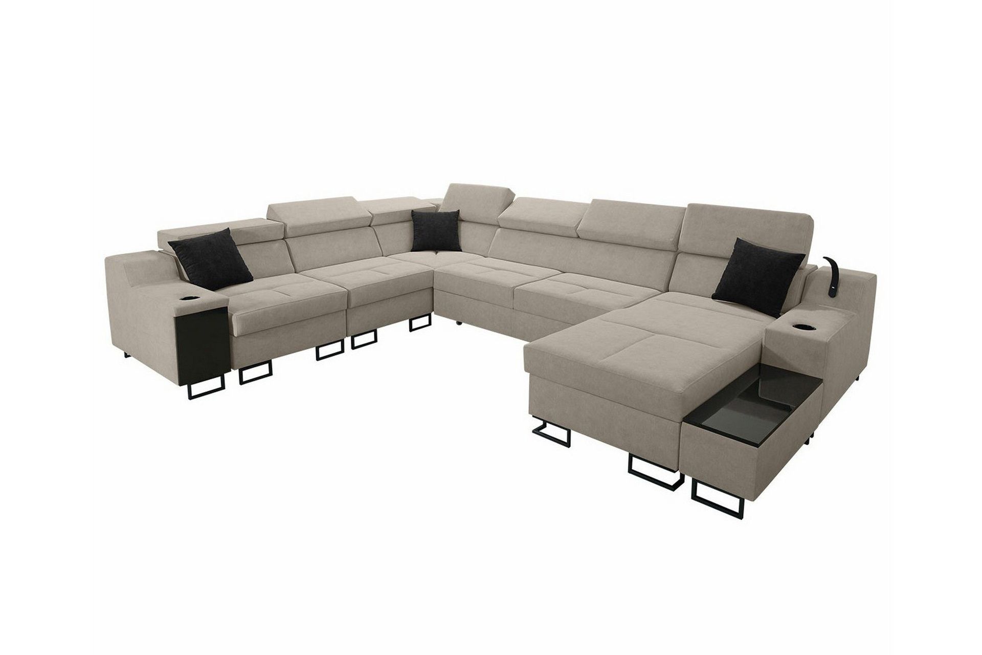 Galbally 5-sits H&ouml;rnsoffa -