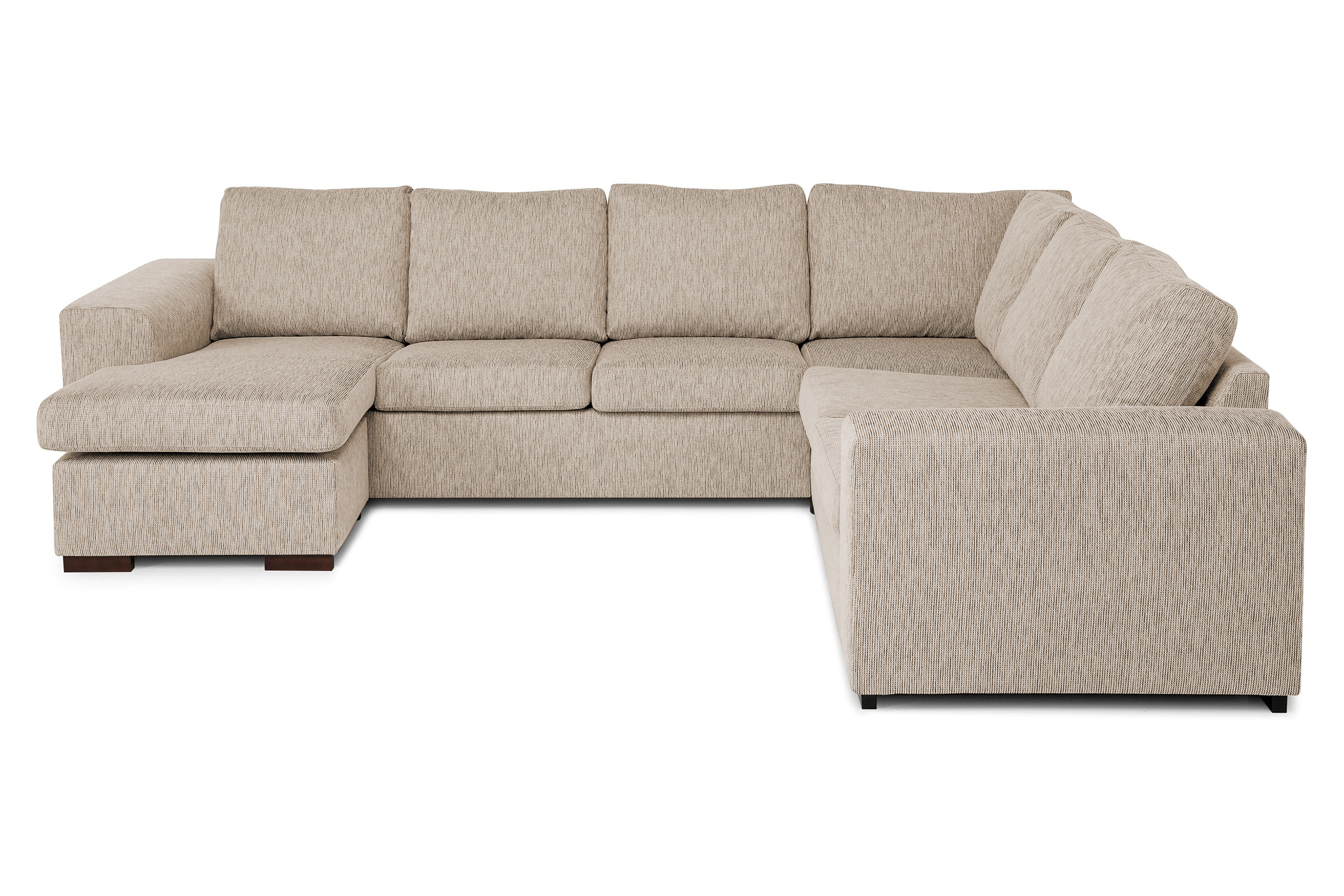 Hörnsoffa Alter 4-sits med Divan Vändbar Beige