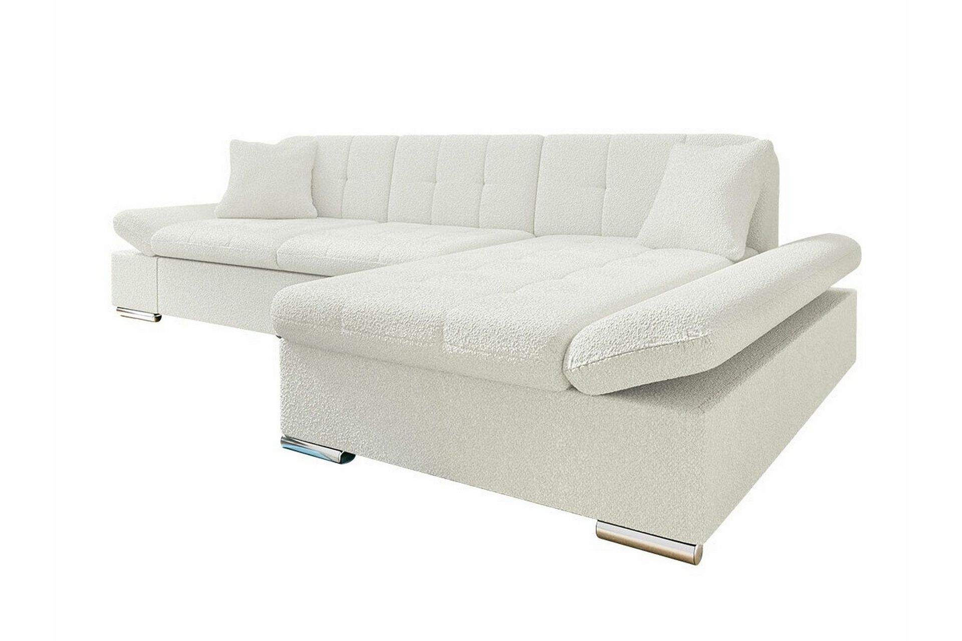 Kintore 3-sits H&ouml;rnsoffa White -