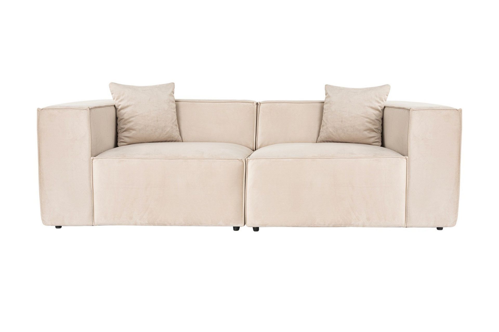 kaolins soffa 2-sits - cream