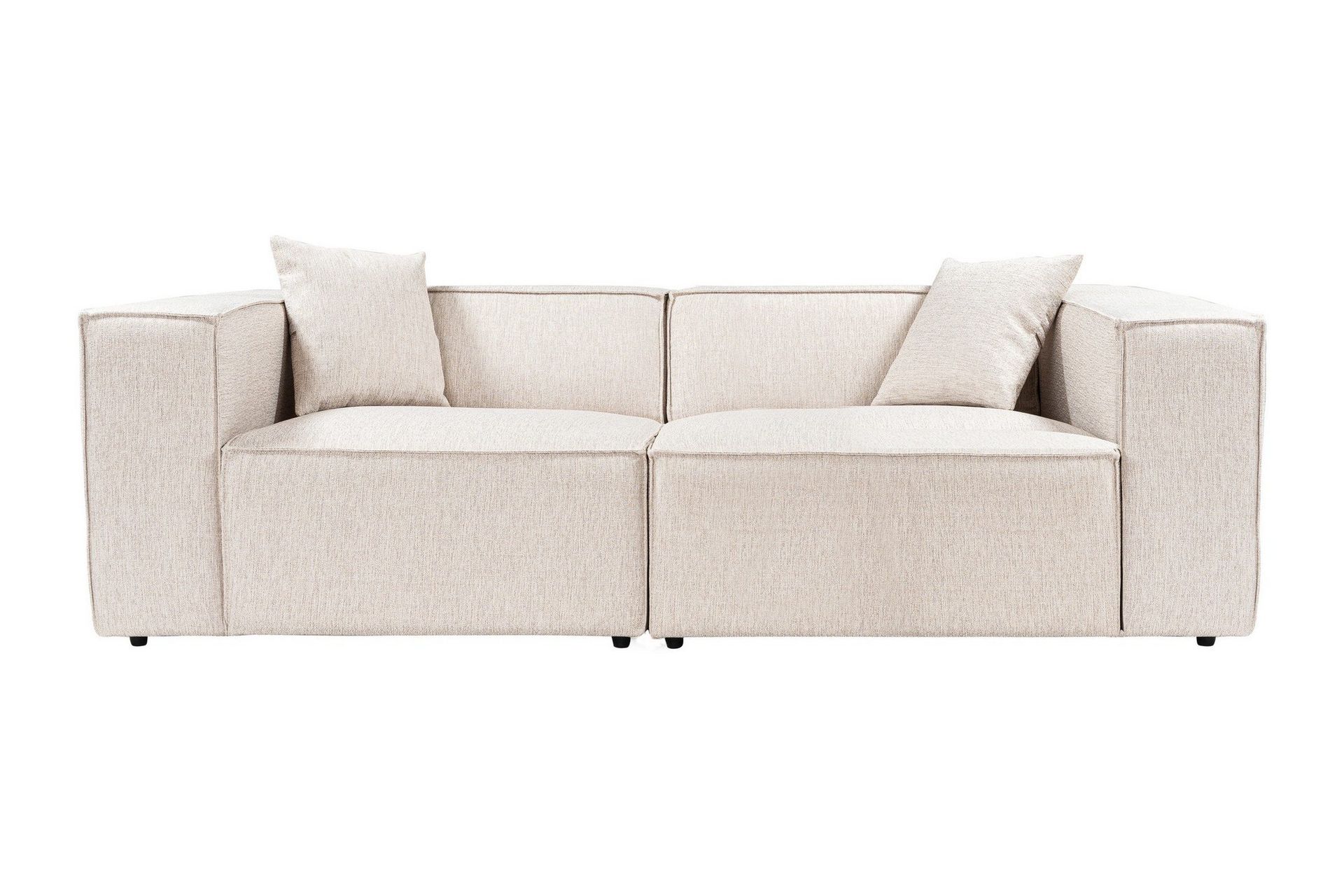 Kaolins Soffa 2-sits - Ljusbrun