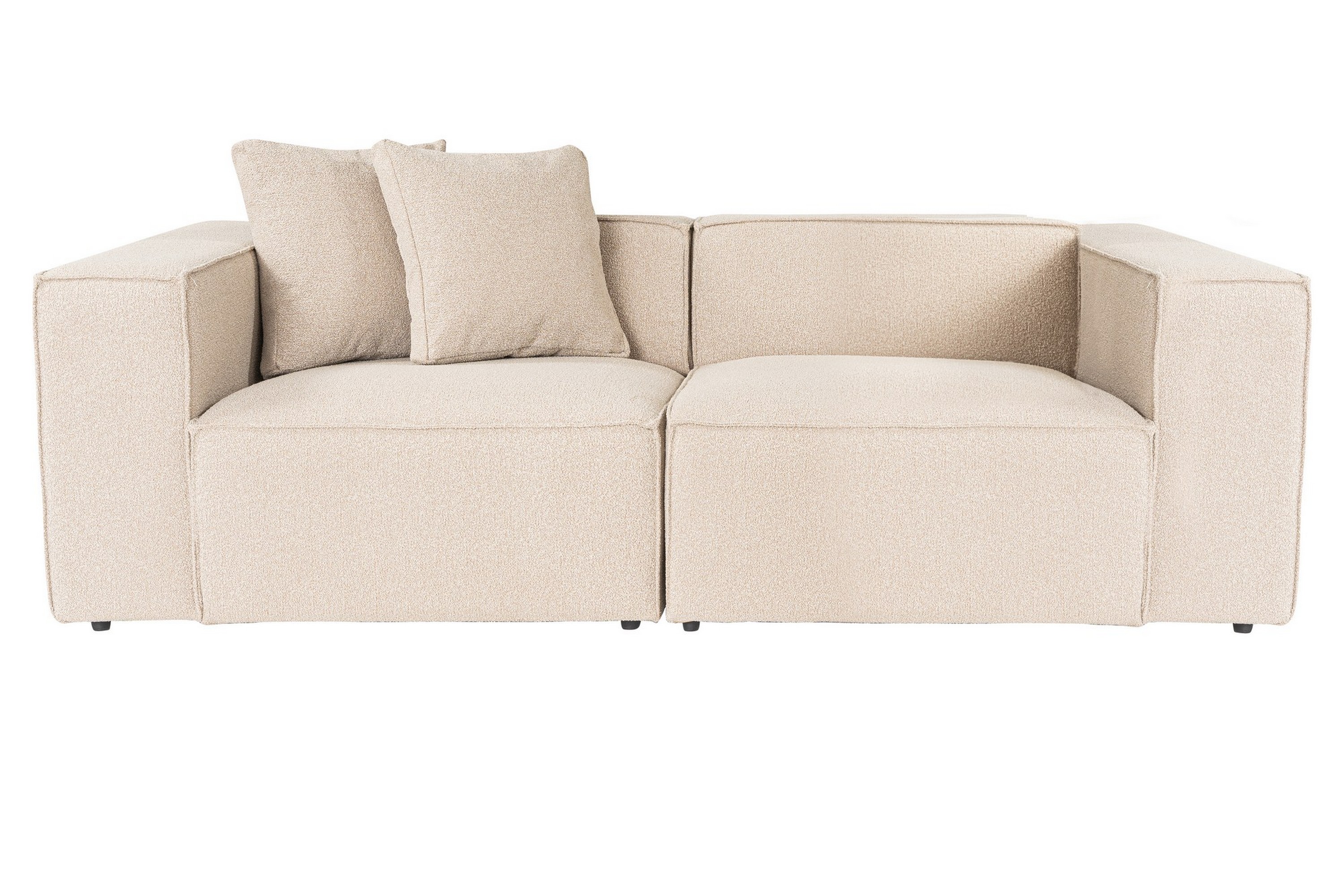 kaolins soffa 2-sits - peach