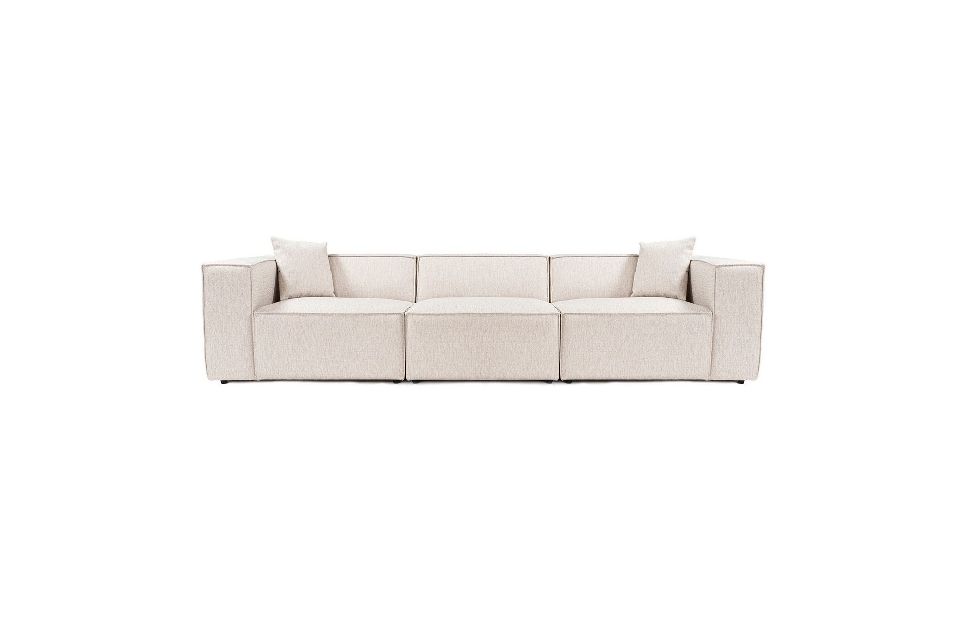 Kaolins Soffa 3-sits - Ljusbrun