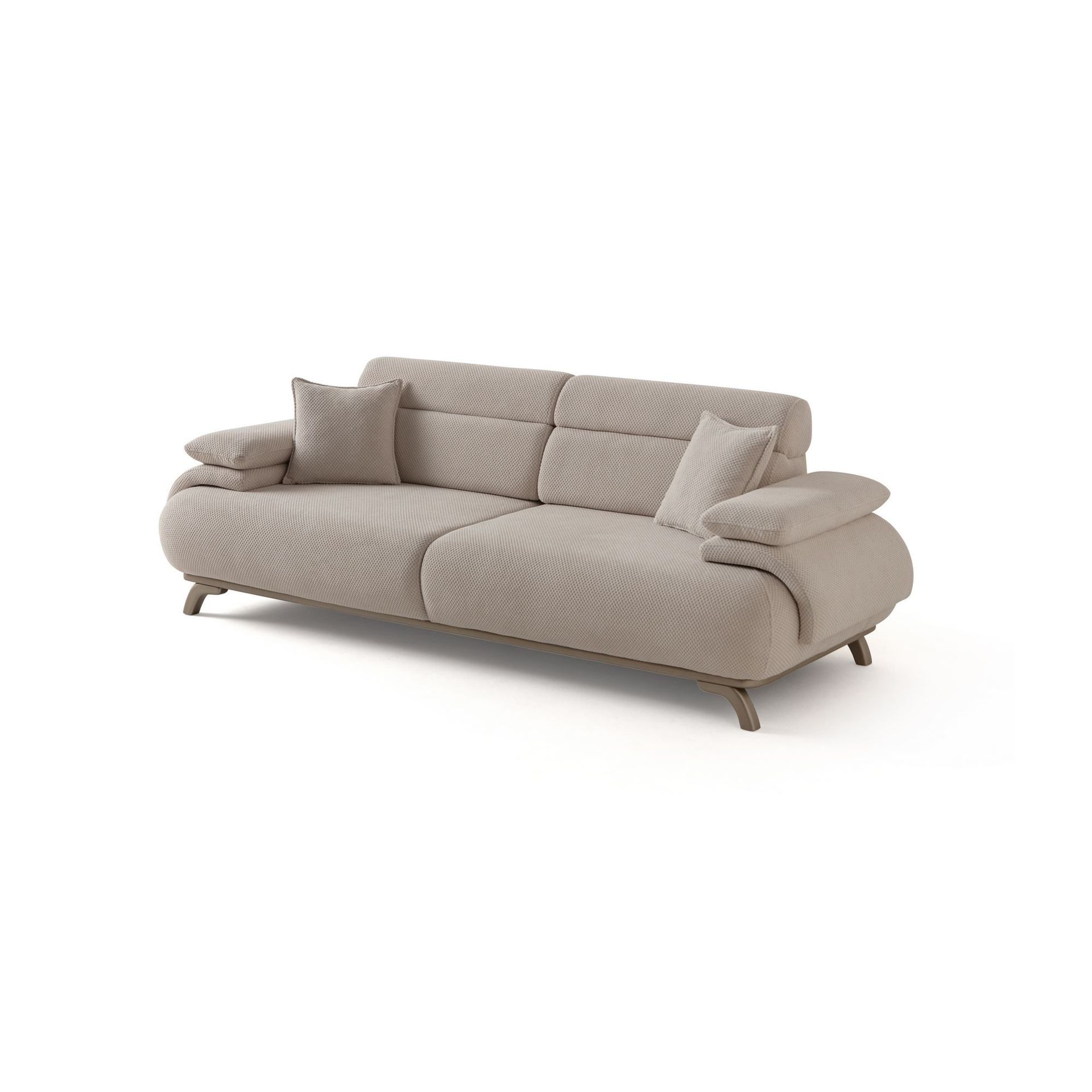 Kelnor 3-sits Soffa 246x81x97 cm - Beige