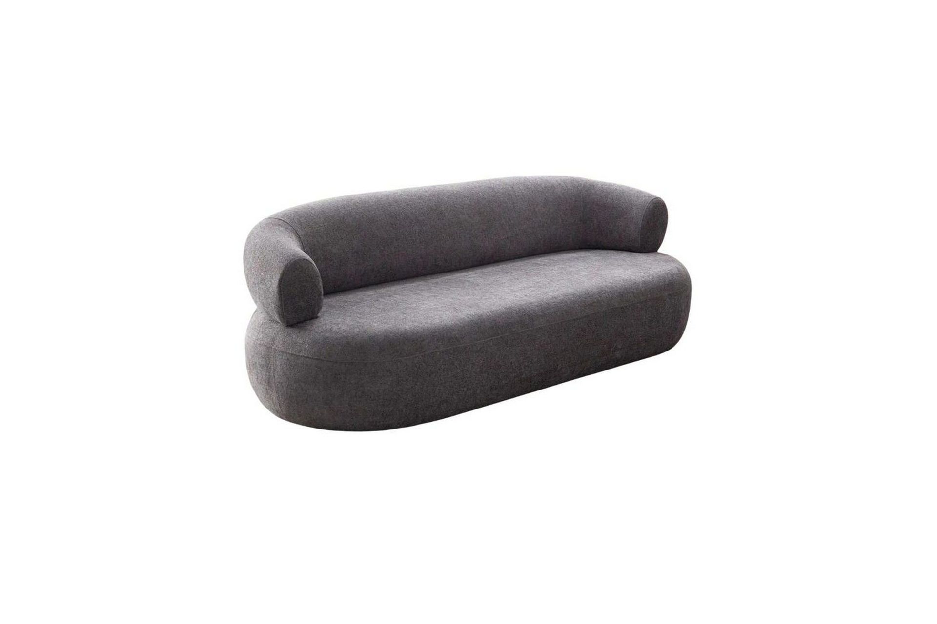 Kollumber Soffa 3-sits - M&ouml;rkgr&aring;