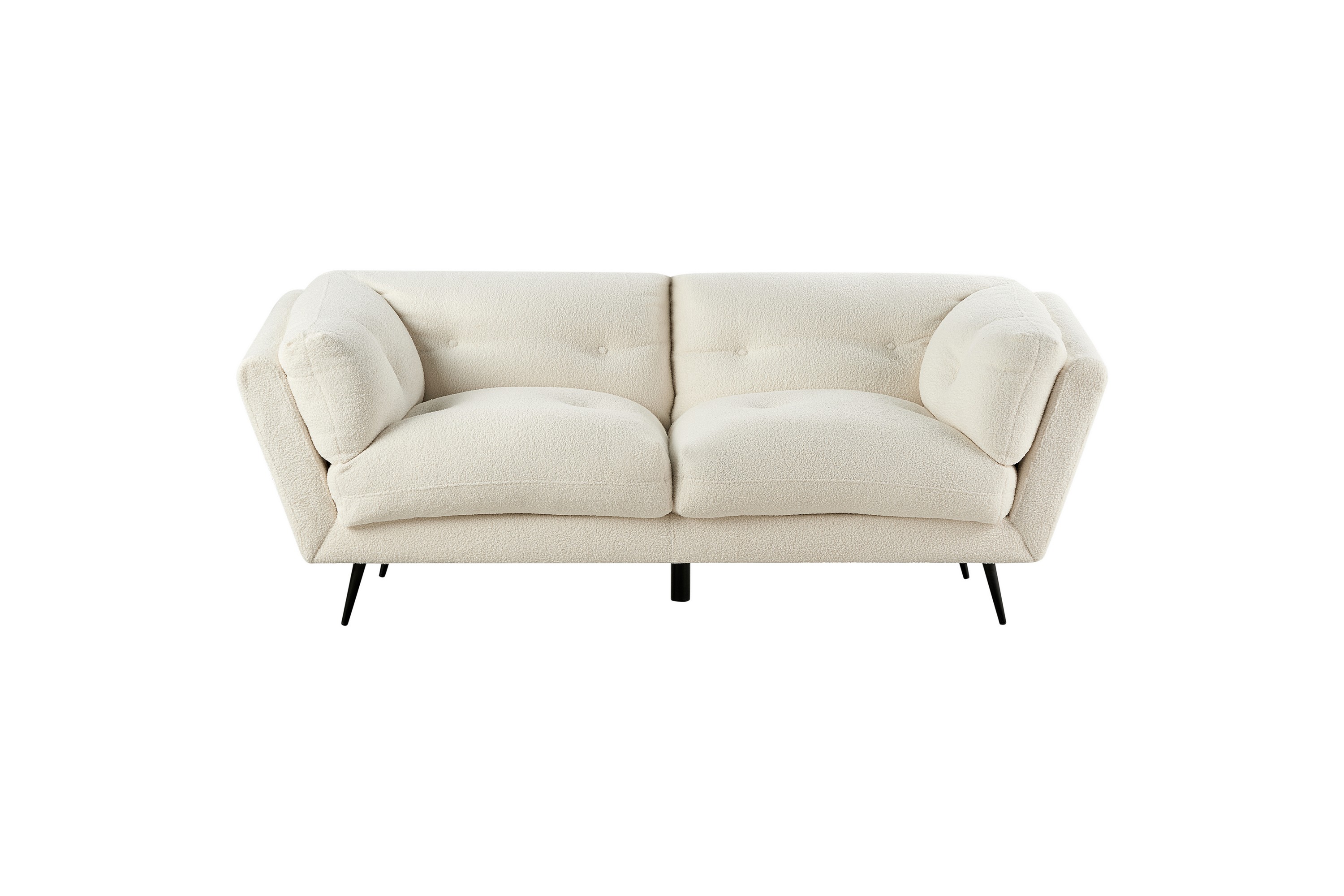 Lenvik Soffa 3-sits Svart/Vit