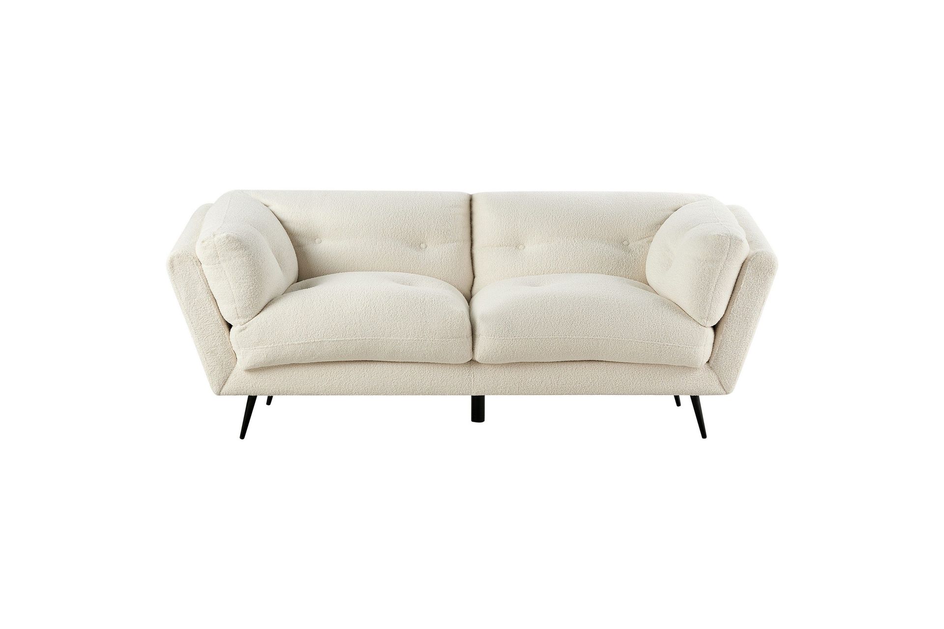 Lenvik Soffa 3-sits - Svart/Vit