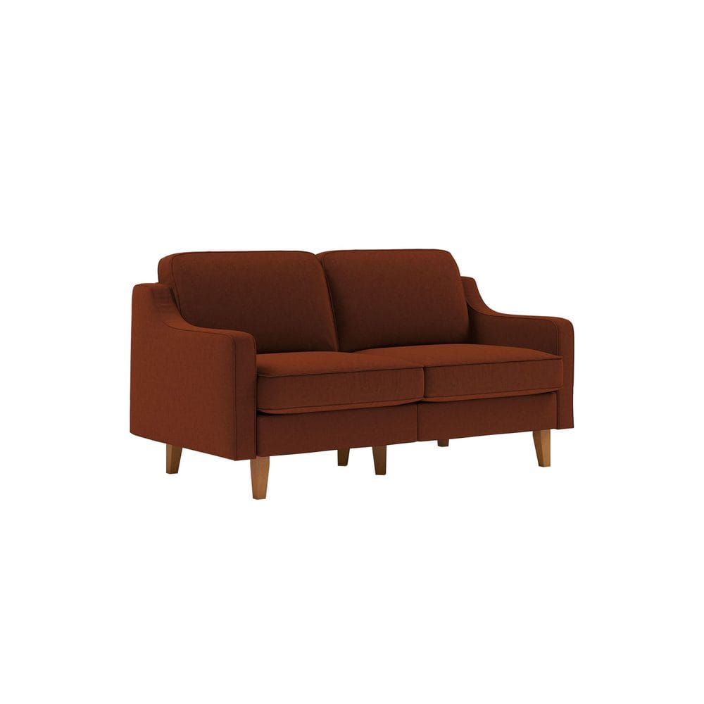 Lorvas 2-sits Soffa - Brun/Rosa