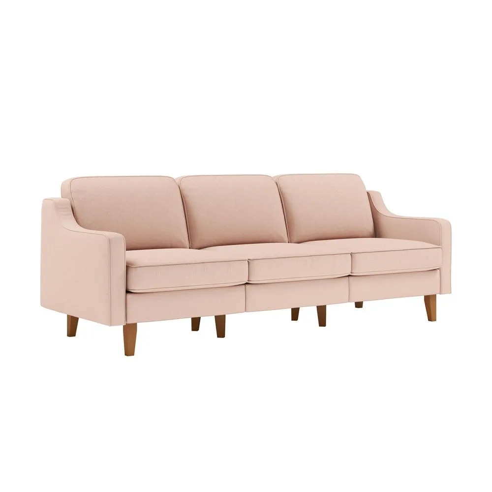 Lorvas 3-sits Soffa - Ljusröd