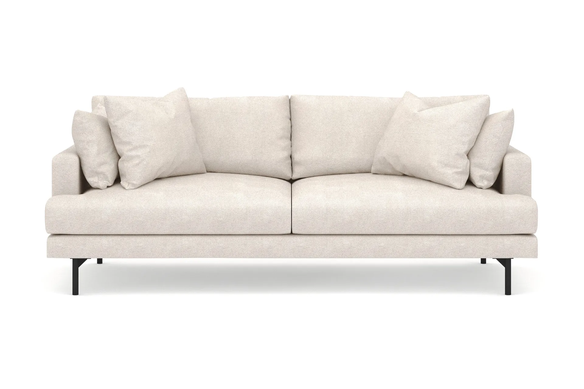 Menard 4-sits Djup Tygsoffa - Beige