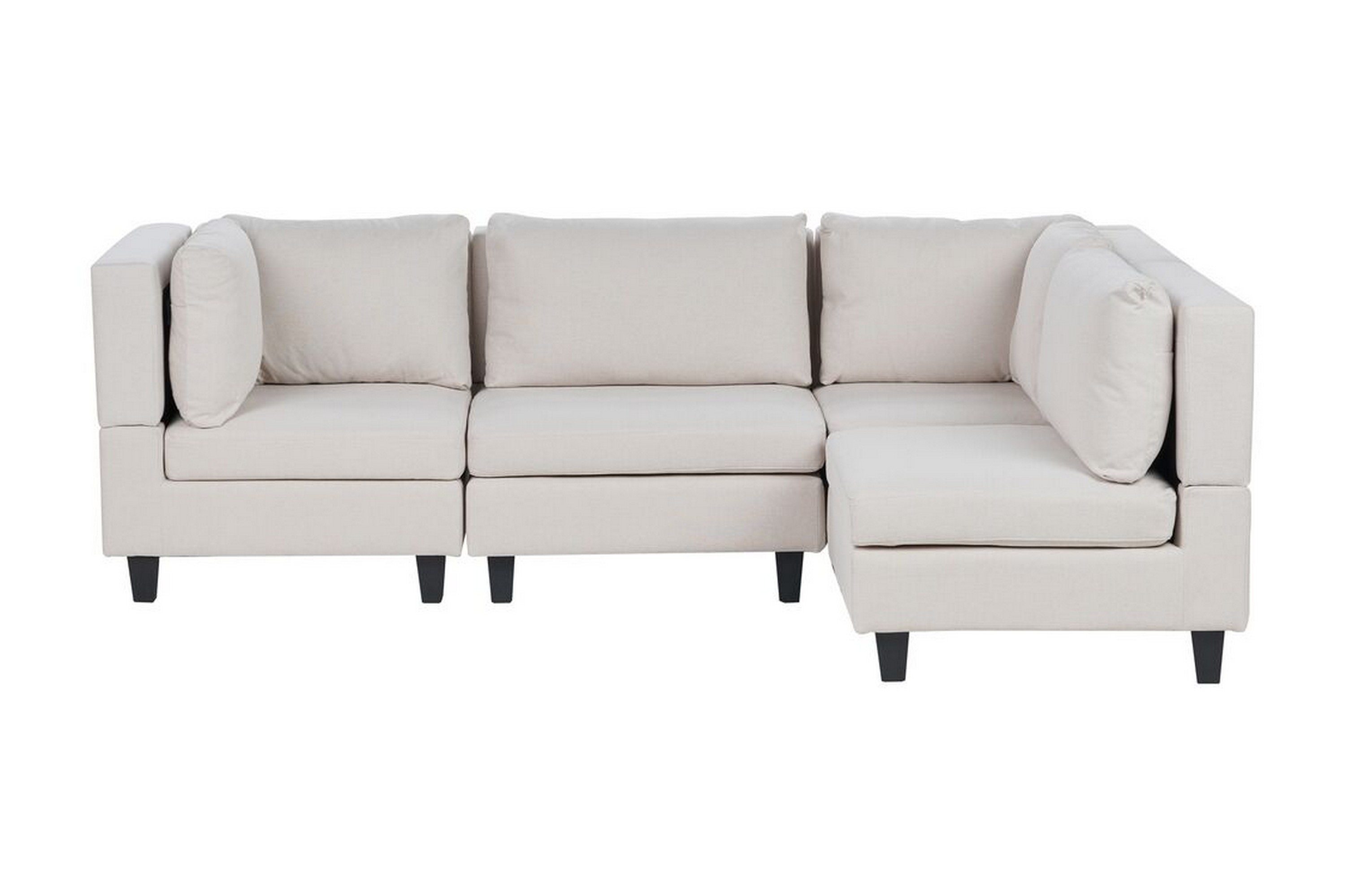 buck modulsoffa 4-sits - beige/svart