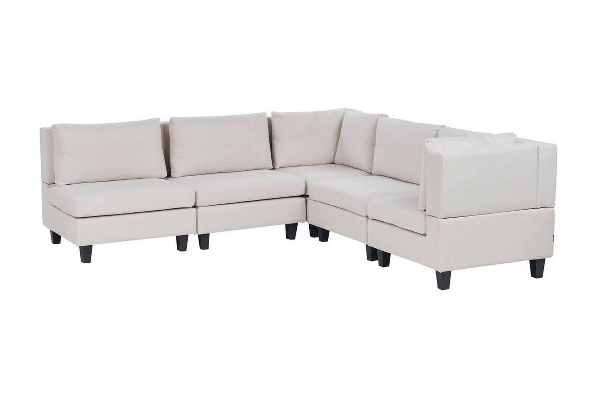Buck Modulsoffa 5-sits - Beige/Svart
