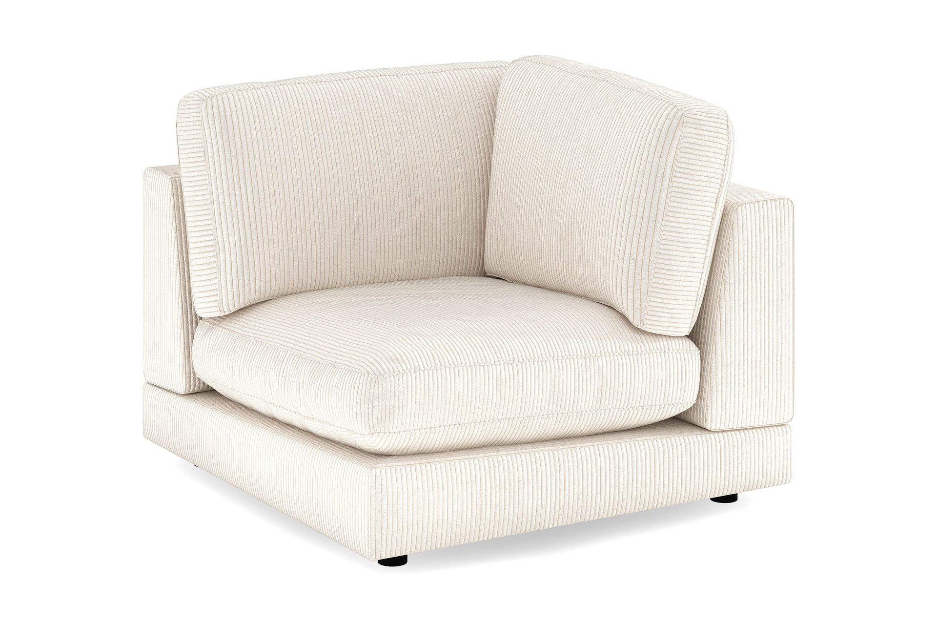 Arken 1-sits H&ouml;rnmodul i Manchester - Beige