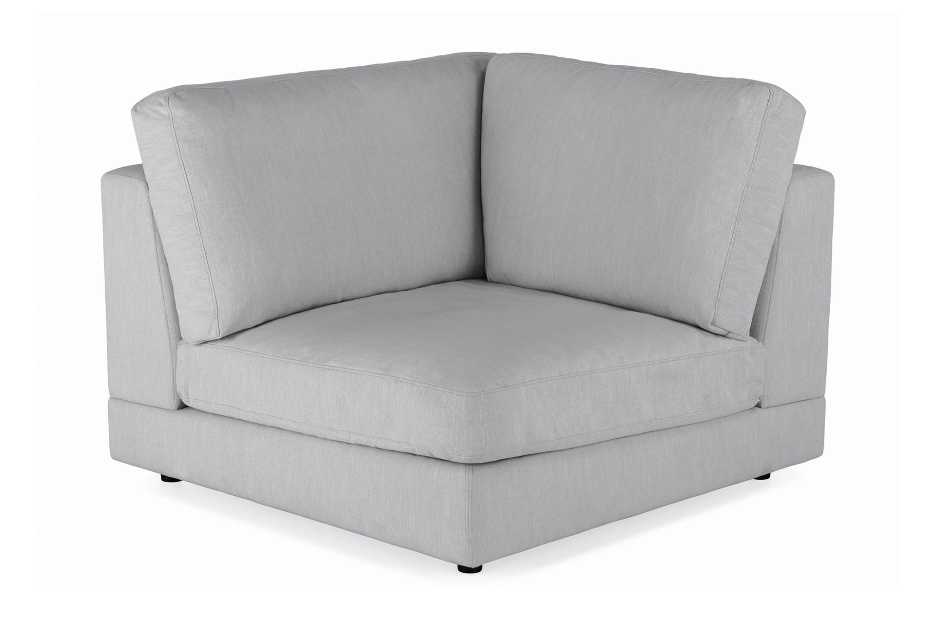 Arken 1-sits H&ouml;rnmodul i Tyg - Gr&aring;